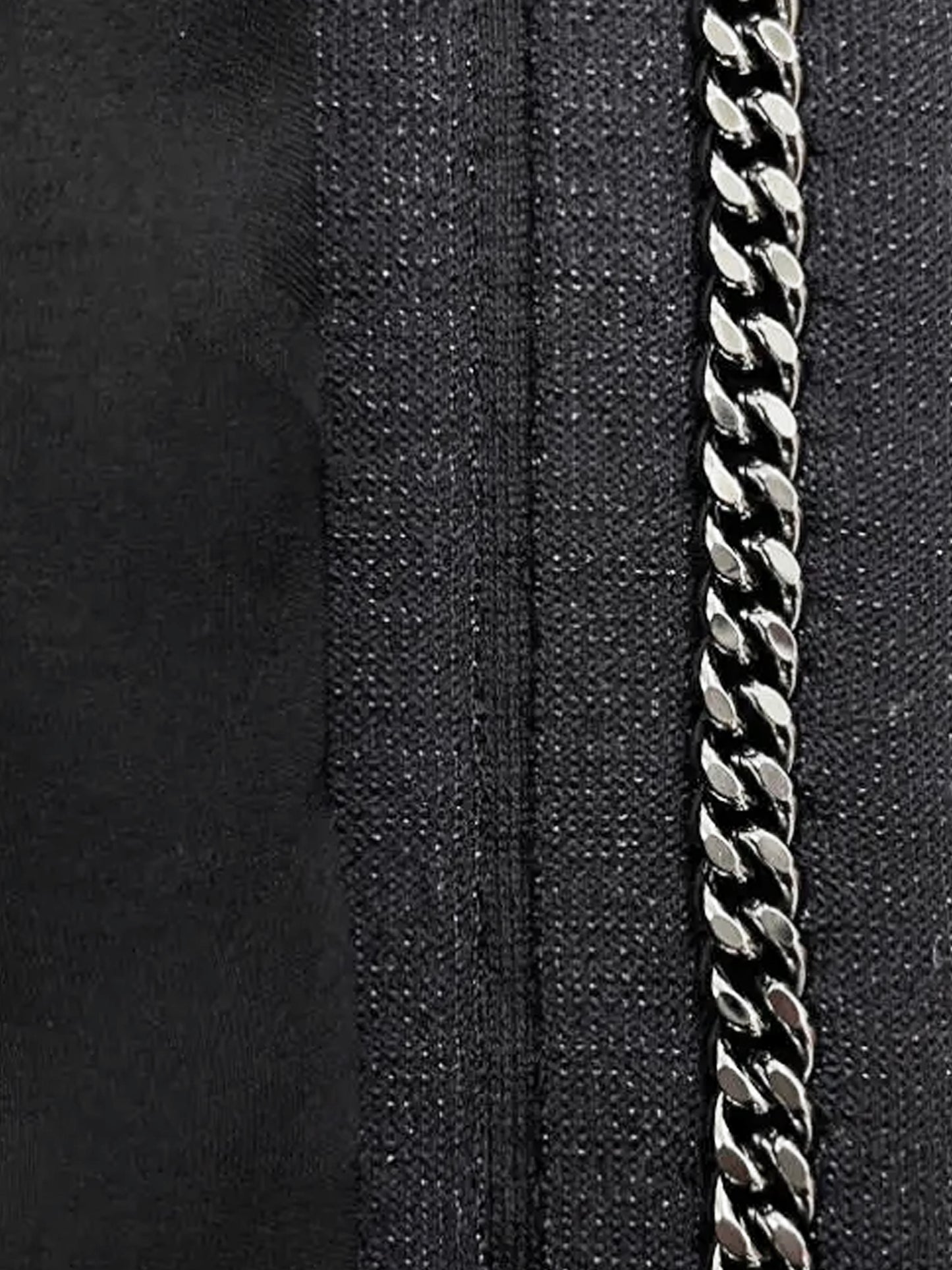Chanel Cruise 2022 Black Ribbed Crochet Trim Jacket