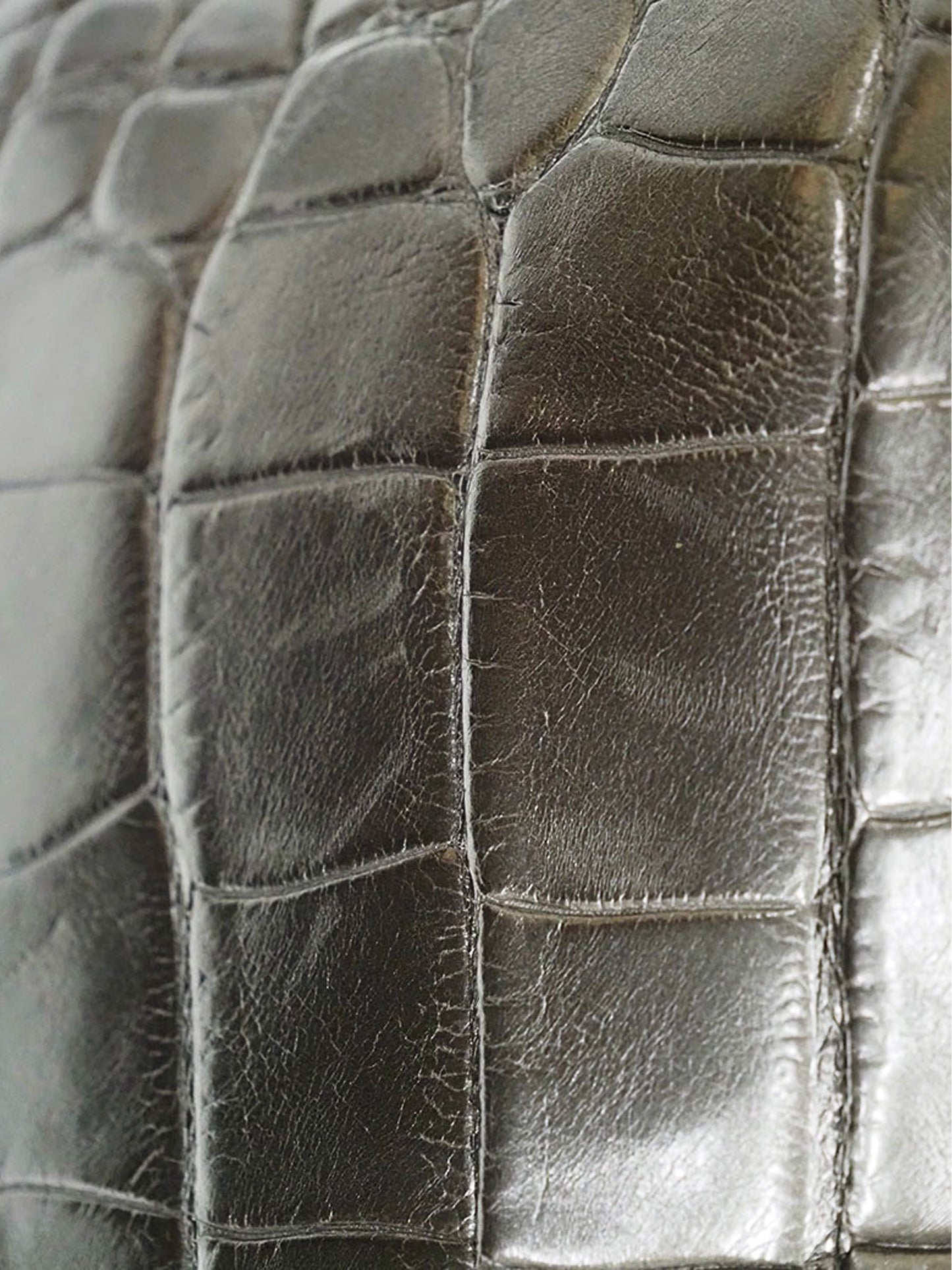 Gucci 2011 1921 Collection Black Crocodile Leather Bag