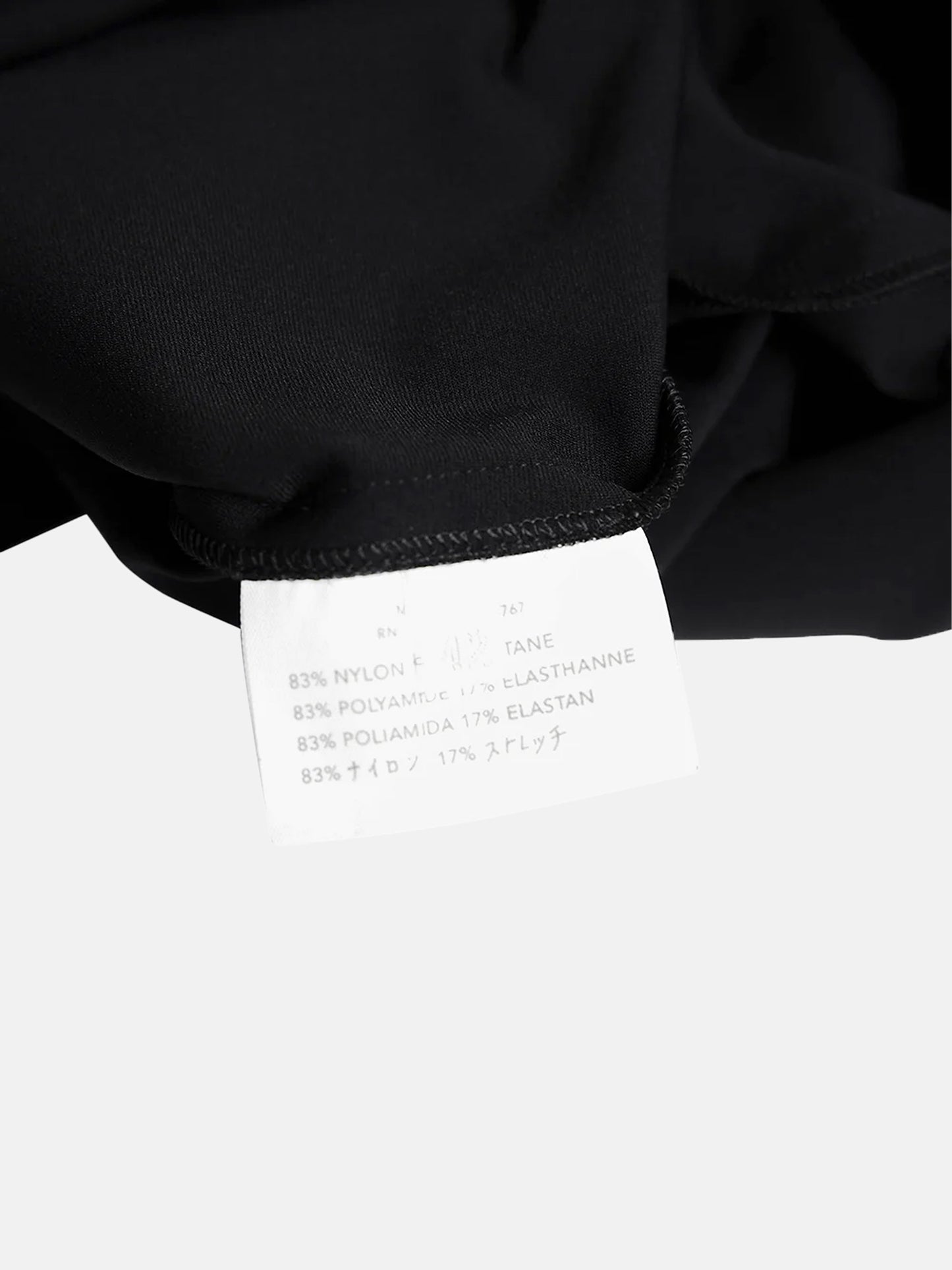 Miu Miu SS 2000 Black Tipped Top and Skirt Set
