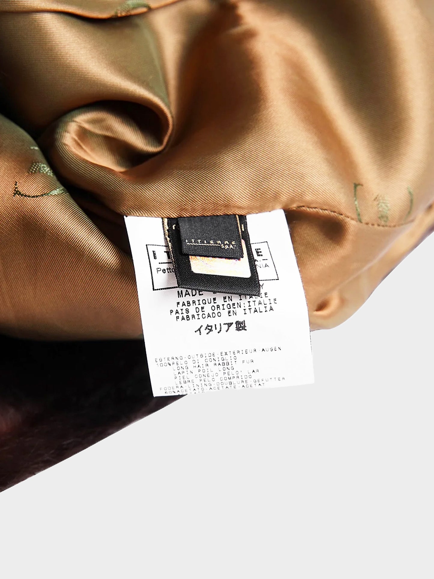 Roberto Cavalli Just Cavalli 2010s Brown Rabbit Fur Jacket