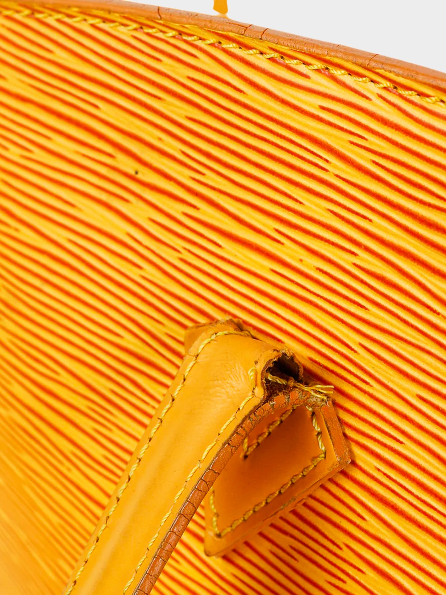 Louis Vuitton 1996 Epi Yellow Saint Jacques GM Bag