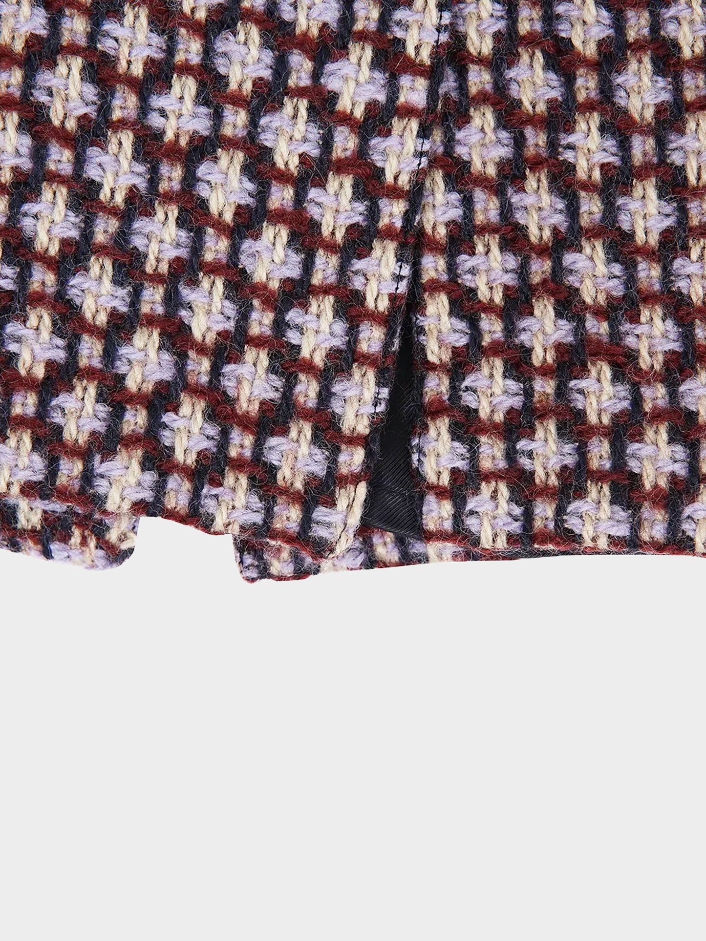 Miu Miu SS 2000 Virgin Wool Check Top and Skirt Set