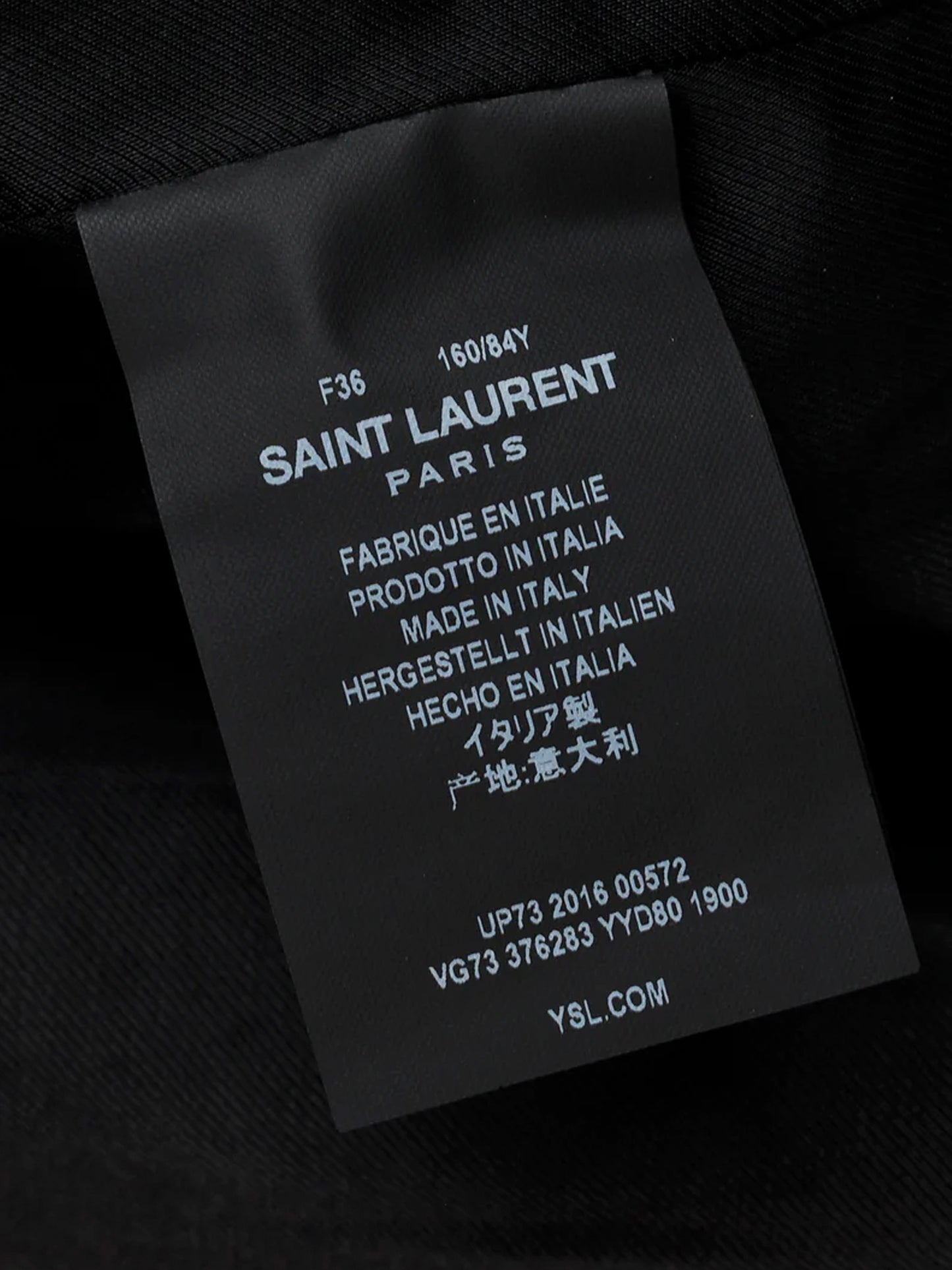 Yves Saint Laurent 2020s Wool Teddy Varsity Jacket