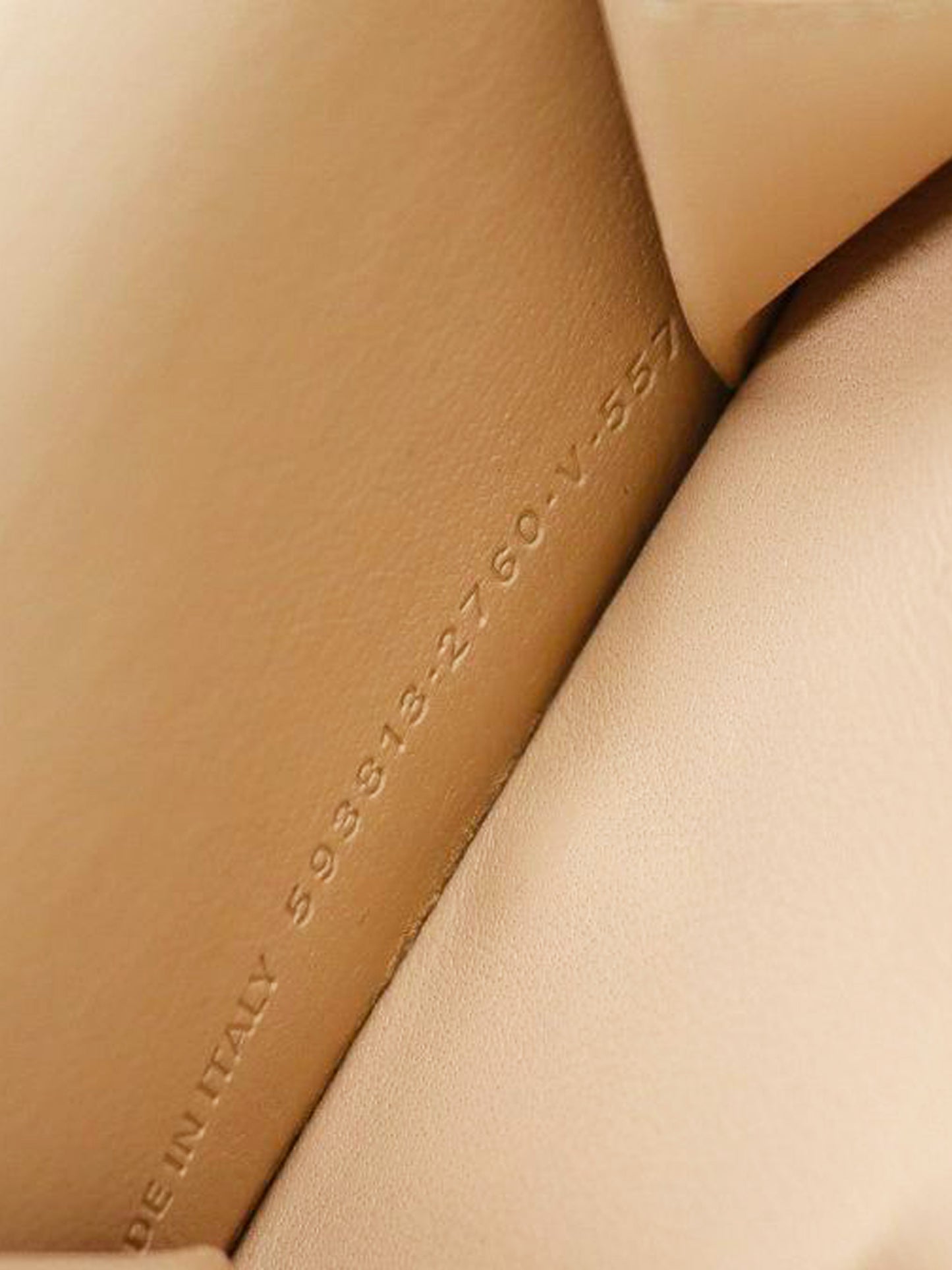 Balenciaga 2020s Cream Leather Logo Wallet