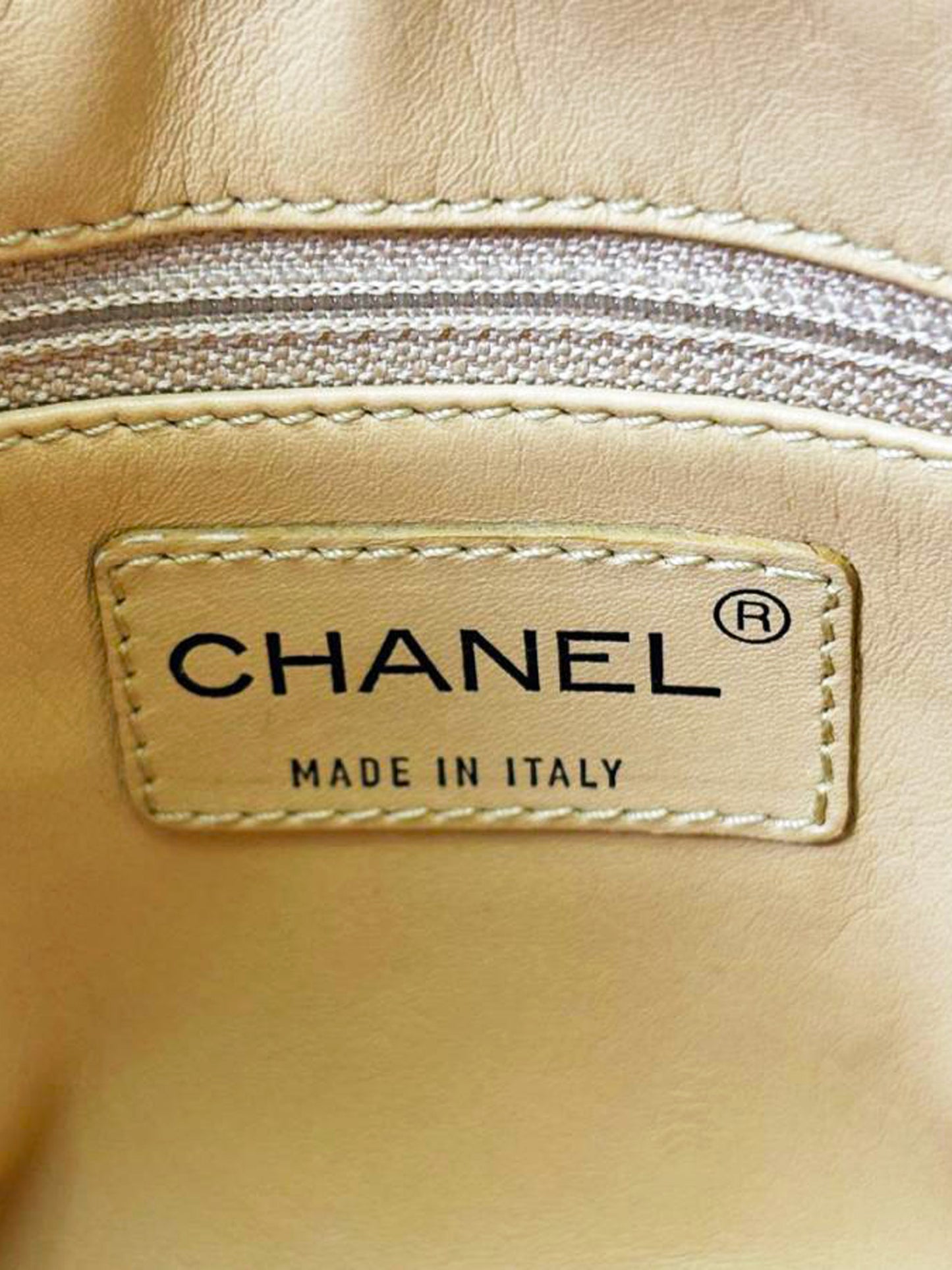 Chanel 2001 Beige Lapin Fur Bag