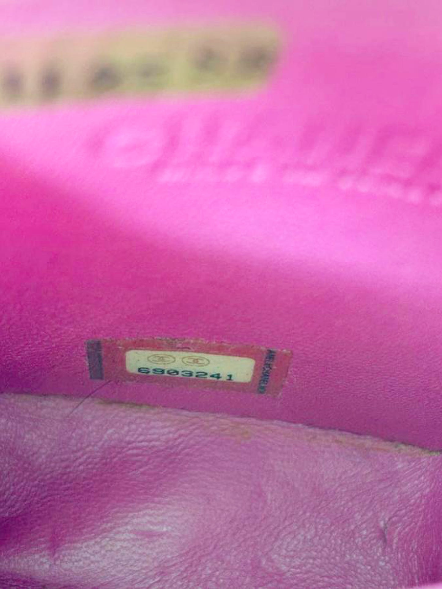 Chanel 2001 Pink Lambskin Leather and Pony Hair Logo Cigarette Case Bag