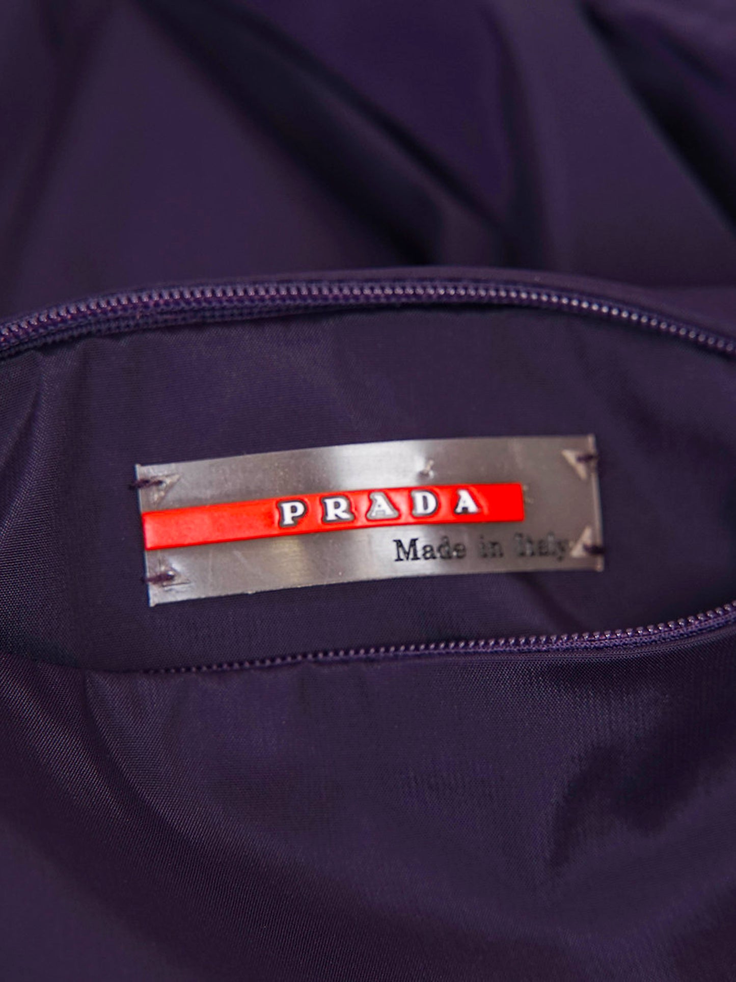 Prada Sport 1999 Purple Hooded Jacket
