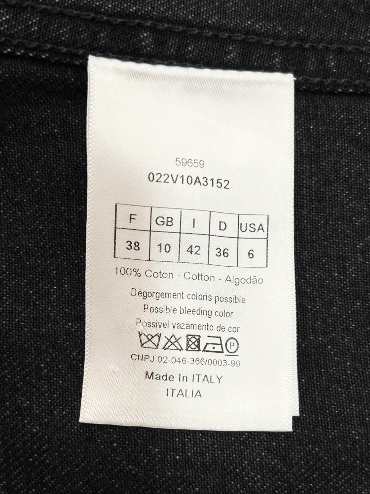 Christian Dior 2020s Gray Denim Jacket