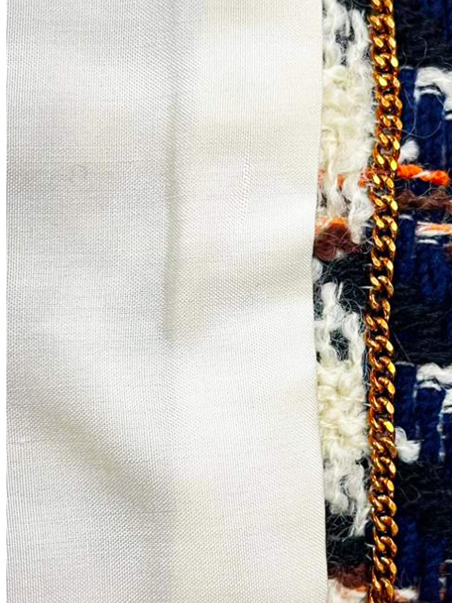 Chanel 1980s Multicolor Wool Houndstooth Jacket