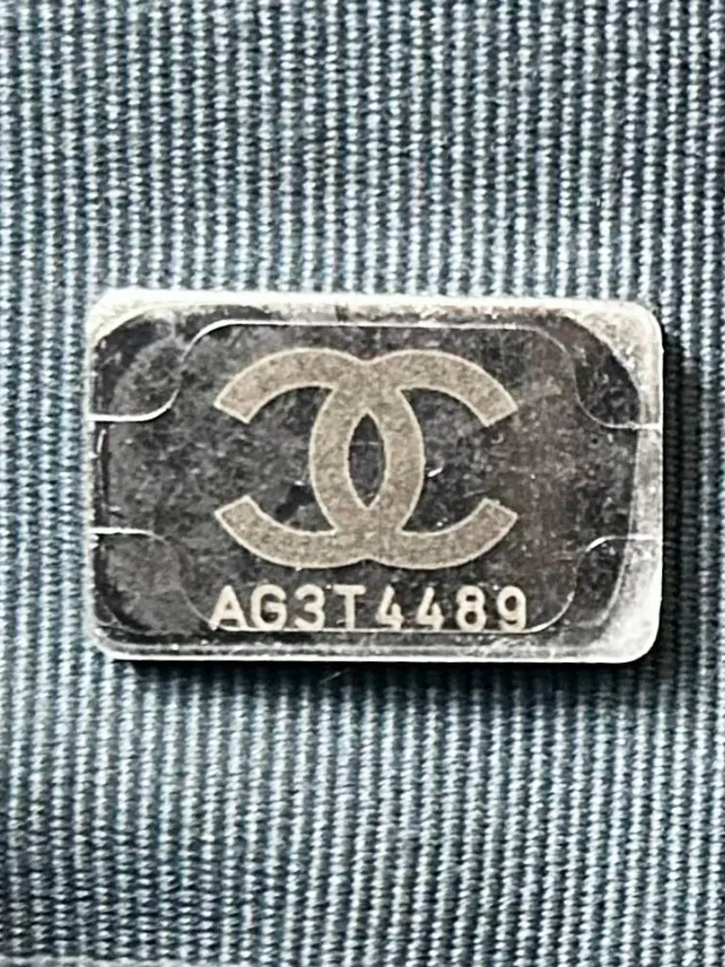 Chanel 2023 Light Denim Small Deauville Tote Bag