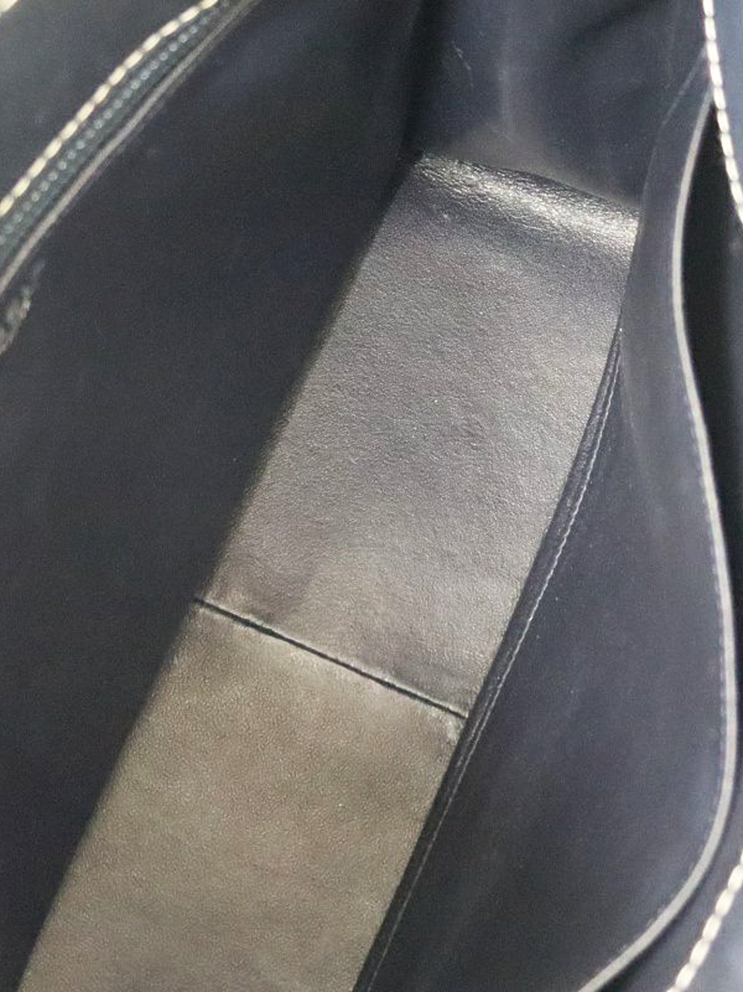 Chanel 2001-2002 Black Leather Wild Stitch Tote Bag