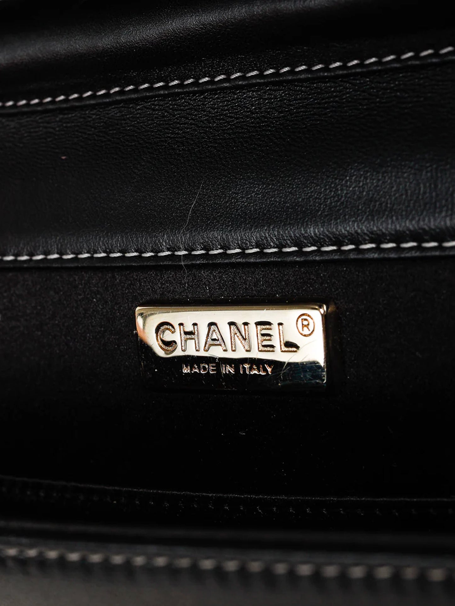 Chanel Cruise 2017 Beige and Black Leather Patchwork CC Flap Bag