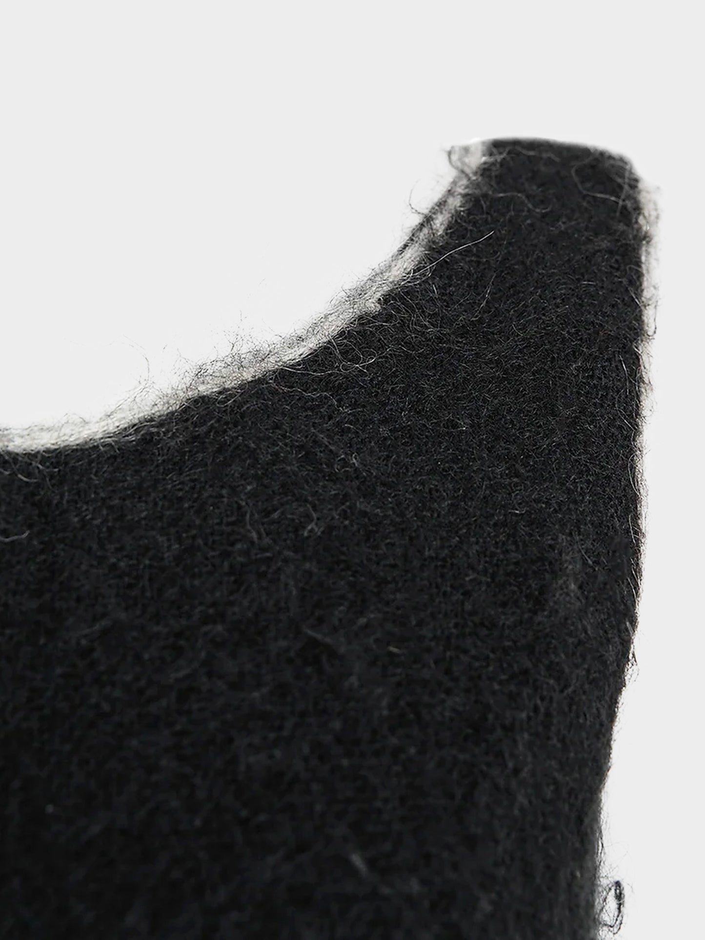 Prada FW 1998 Black Wool-Mohair Shift Dress