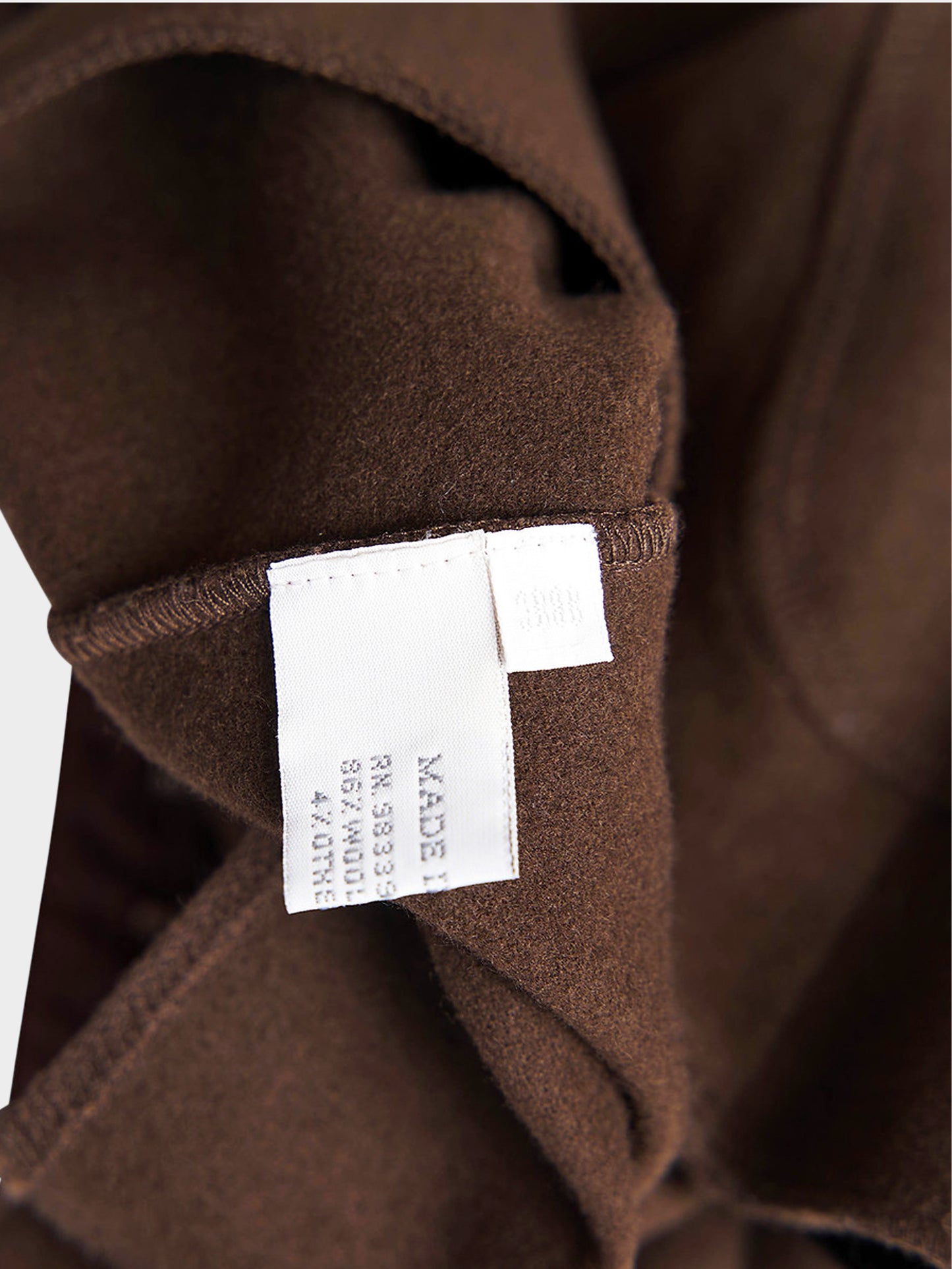 Miu Miu FW 1999 Brown Wool Top and Pants Set