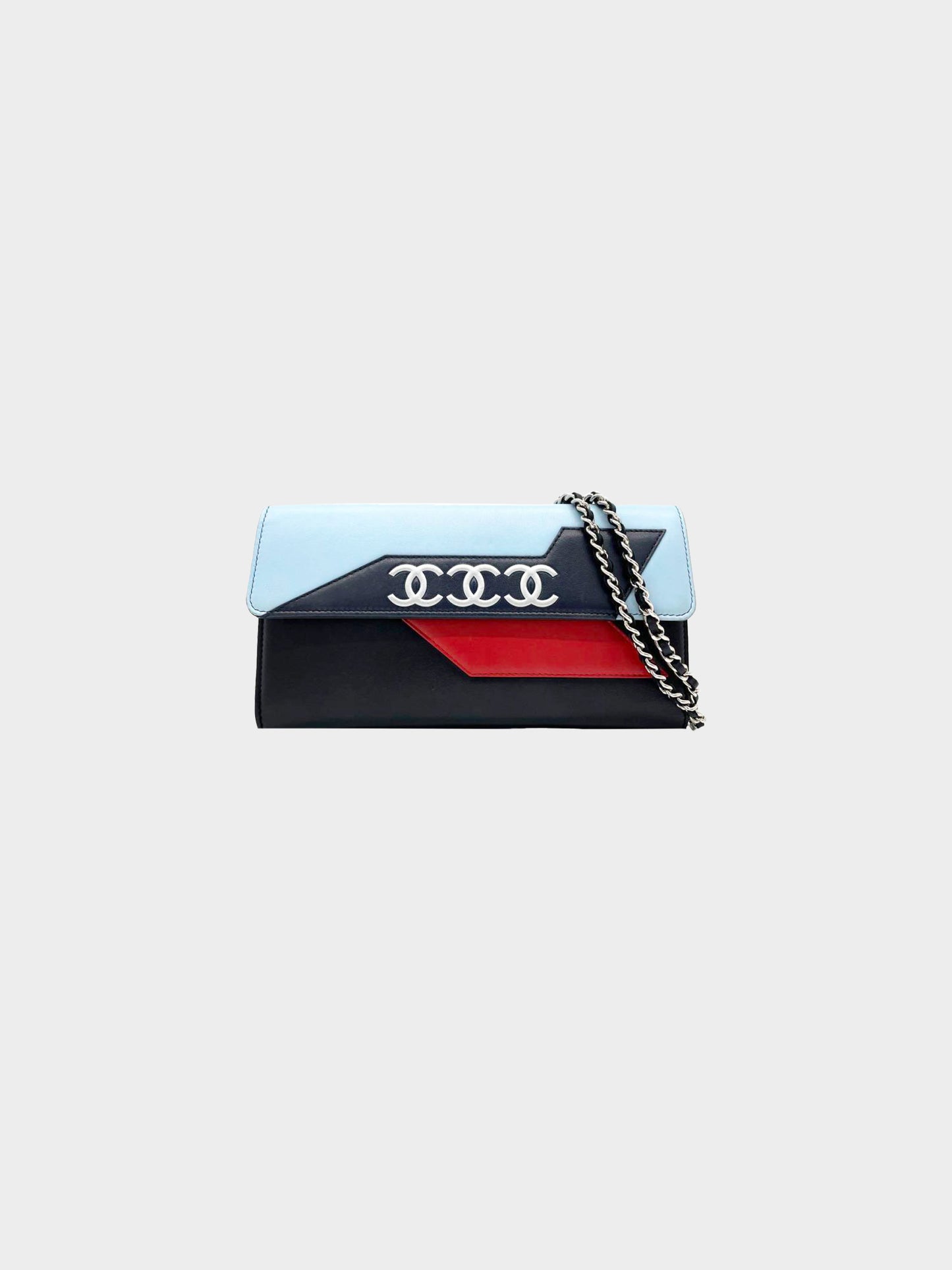 Chanel SS 2016 CC Airline Chain Wallet Bag