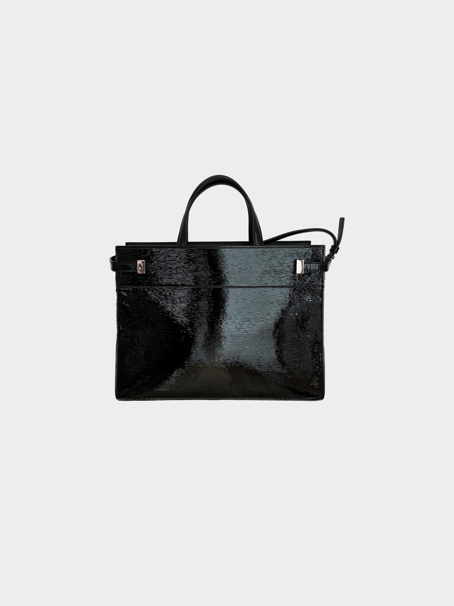 Yves Saint Laurent 2019 Black Medium Manhattan Bag