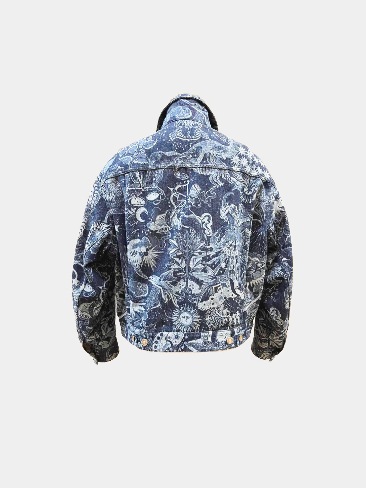 Christian Dior 2022 Zodiac Fantastico Denim Jacket