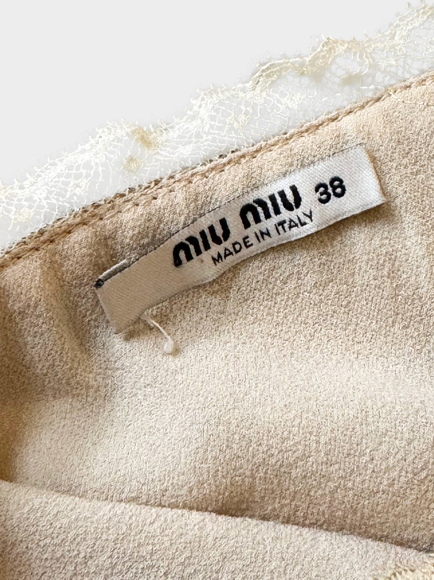 Miu Miu Fall Winter 2004 Runway Brown Velvet Dress