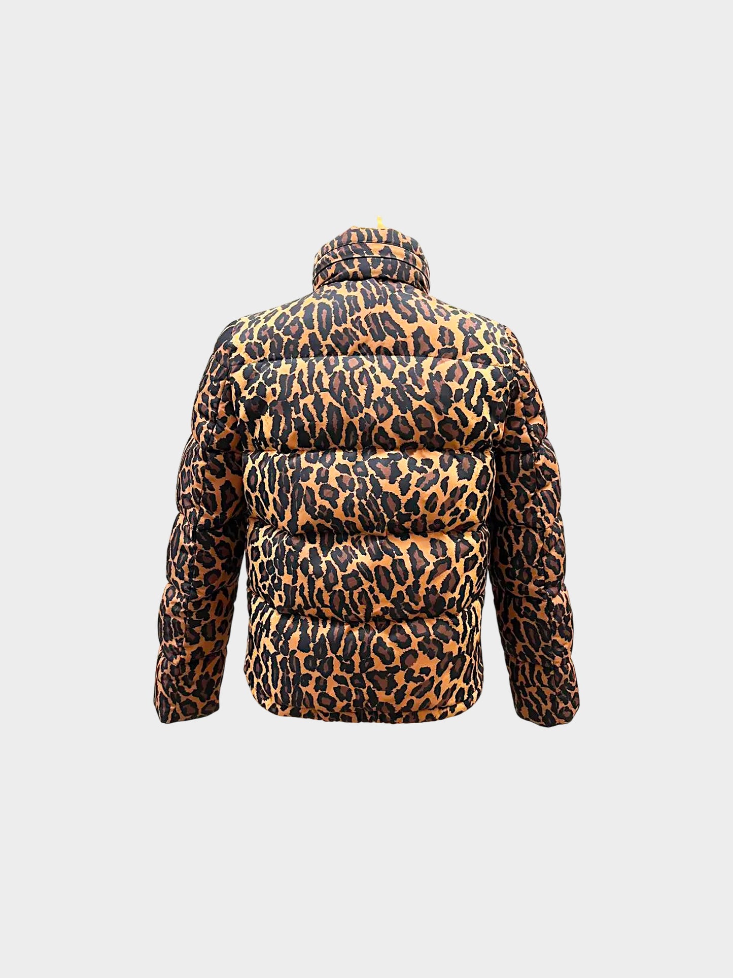 Miu Miu AW 2019 Leopard Print Padded Nylon Jacket