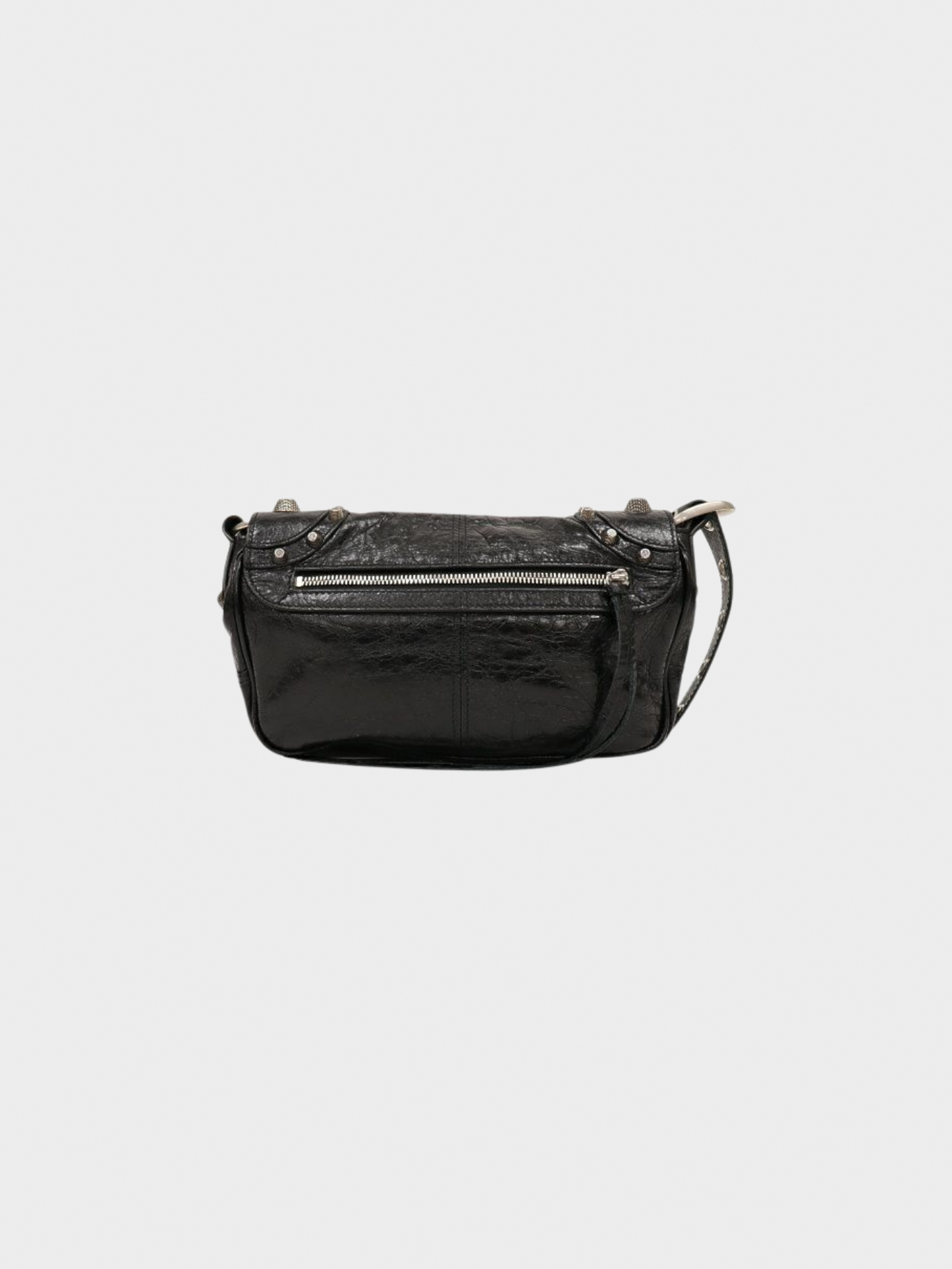 Balenciaga 2020s Black Le Cagole Shoulder Bag