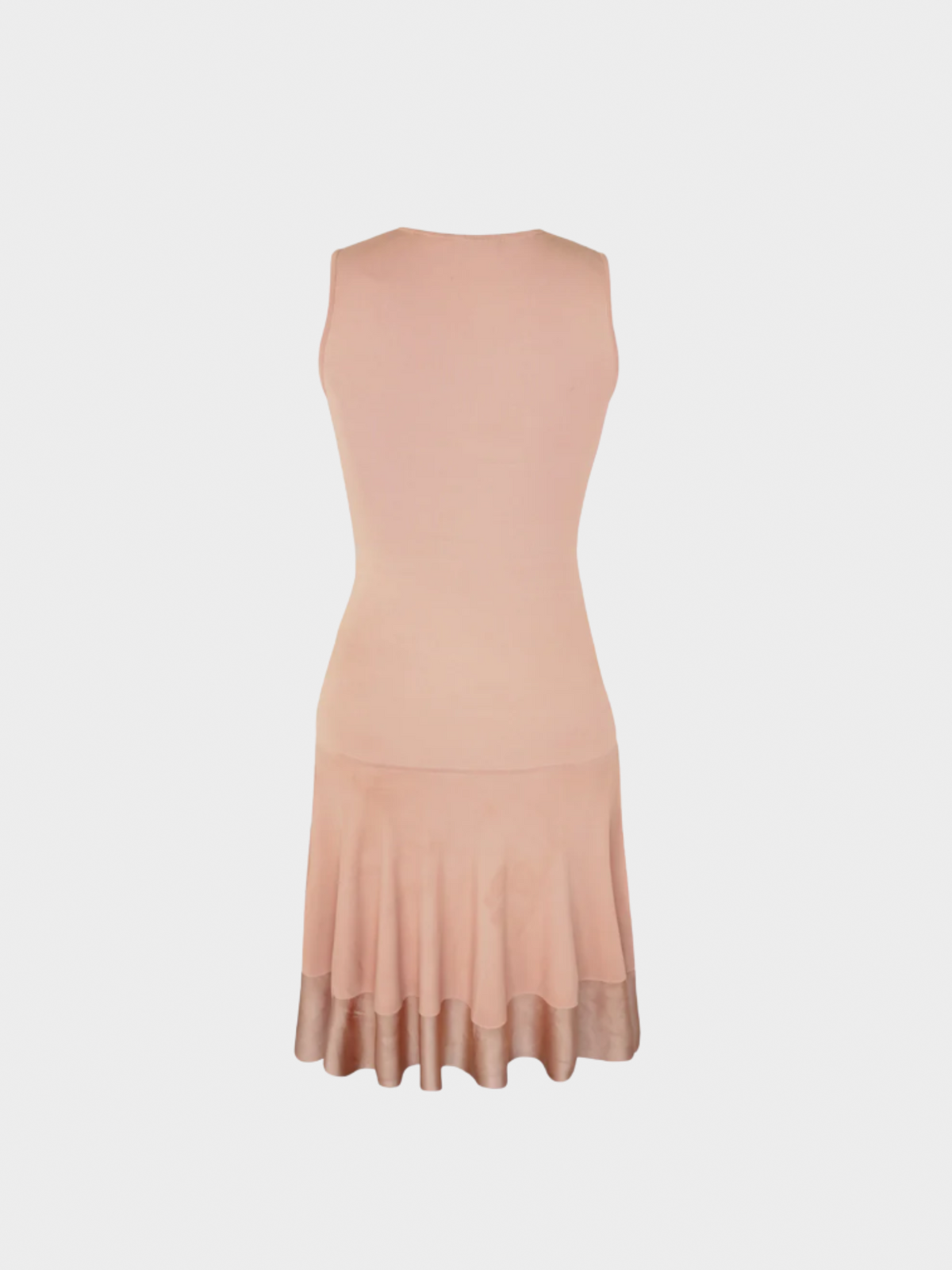 Alexander McQueen SS 2003 Powder Pink Knit Dress