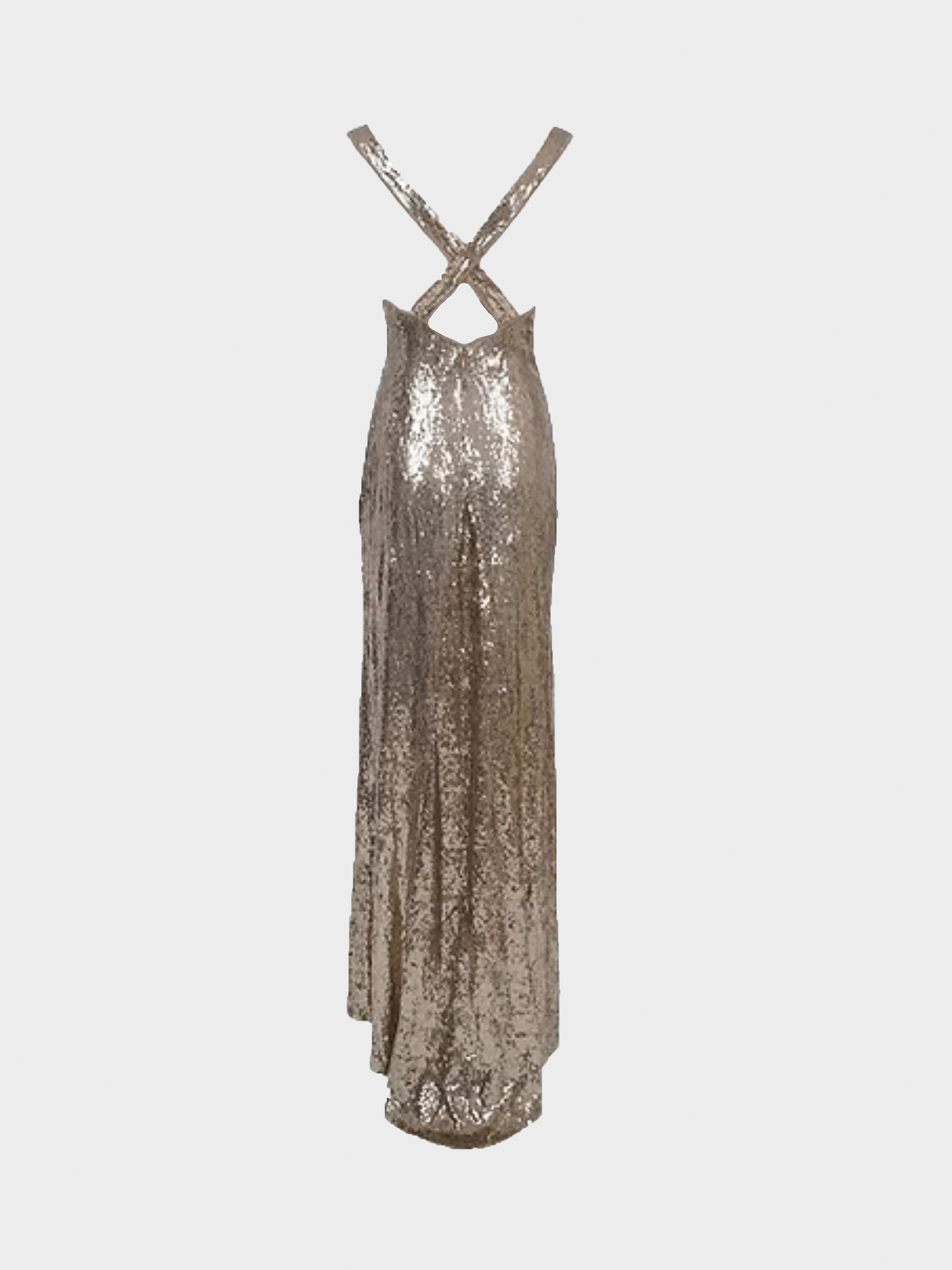 Blumarine Blugirl 2000s Gold Sequin Dress