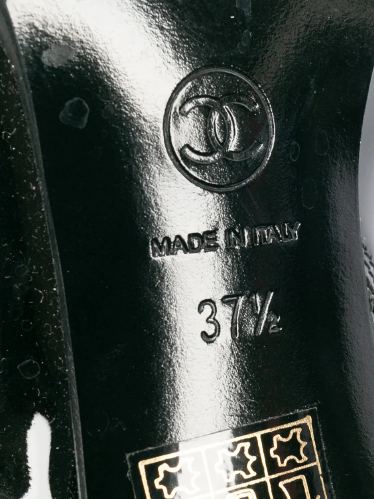 Chanel 1990s Black Thigh High Lace Up Boots
