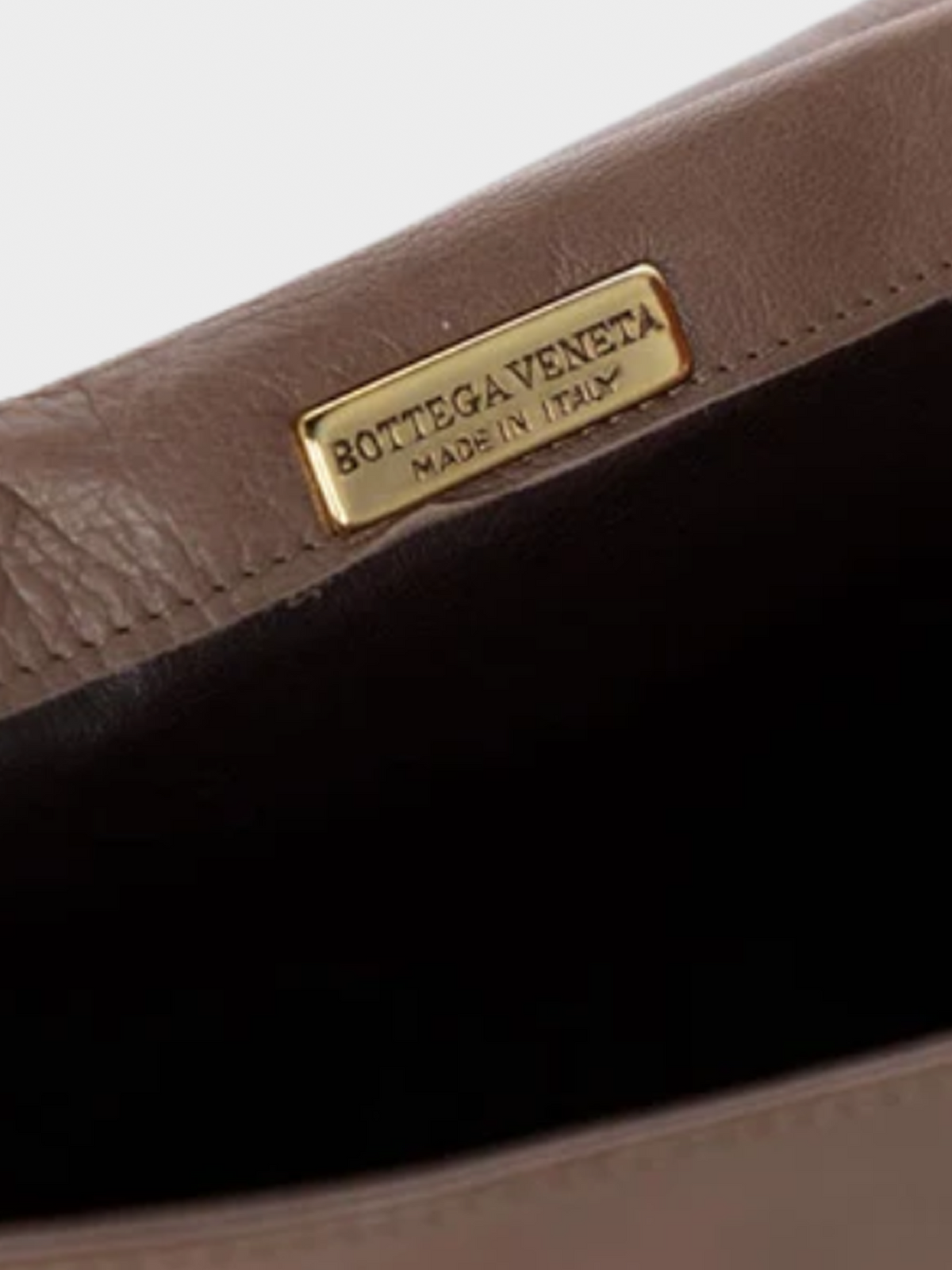 Bottega Veneta 1990s Brown Intrecciato Leather Tassel Clutch Bag