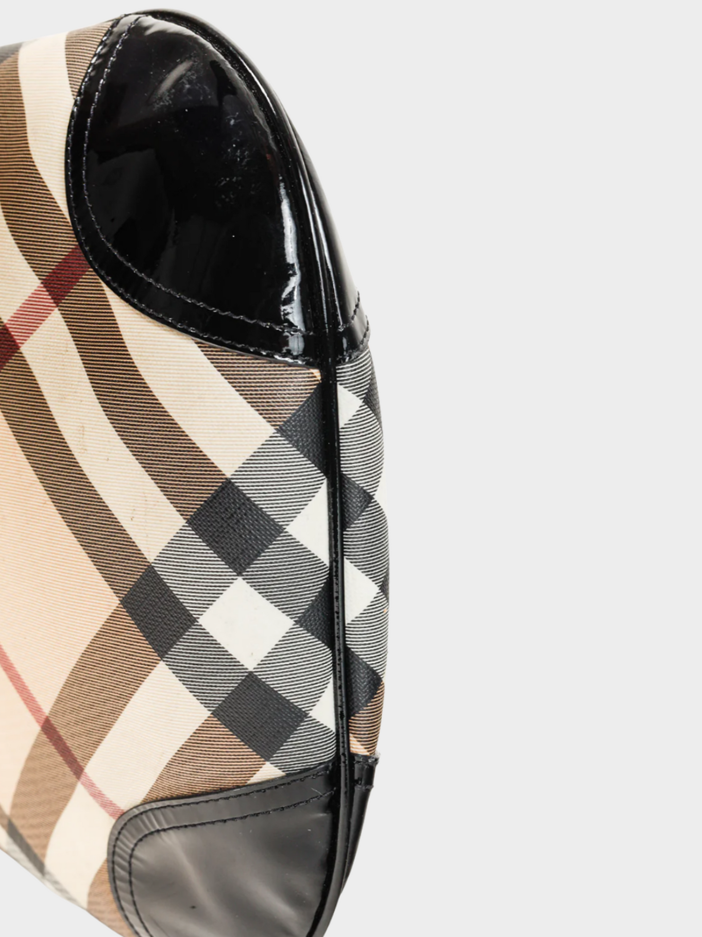 Burberry 2000s Dryden SuperNova Check Canvas Crossbody Bag