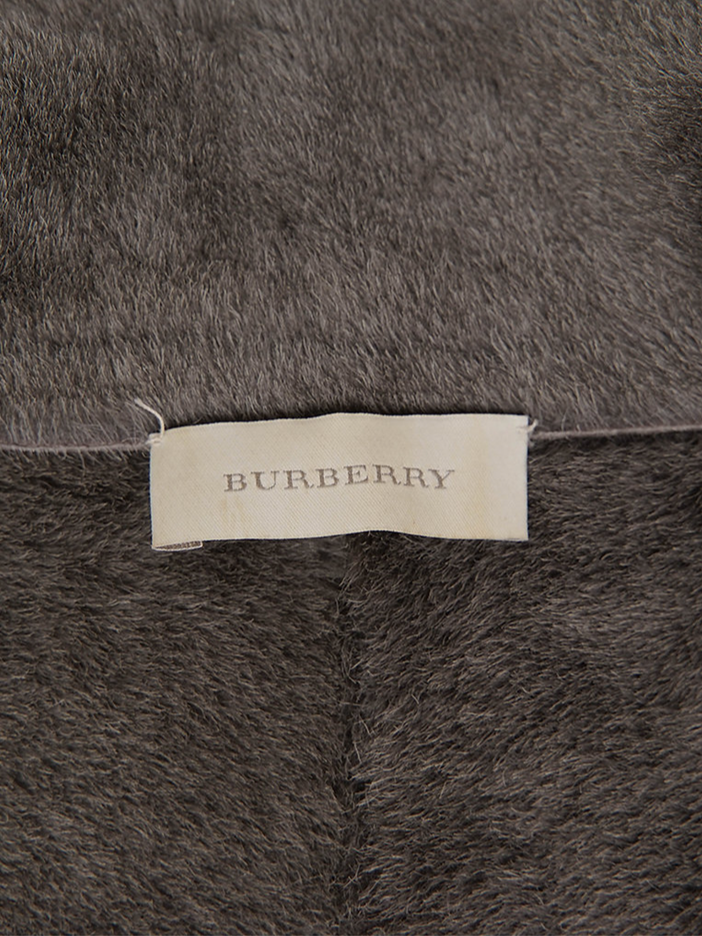 Burberry Prorsum FW 2001 Brown Two-Sided Leather Vest