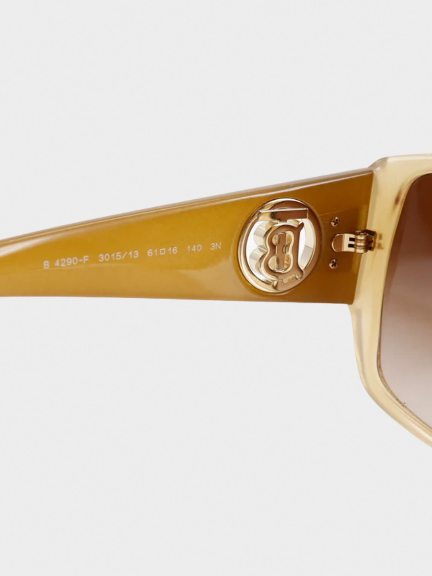 Burberry 2010s Brown TB Logo Sunglasses