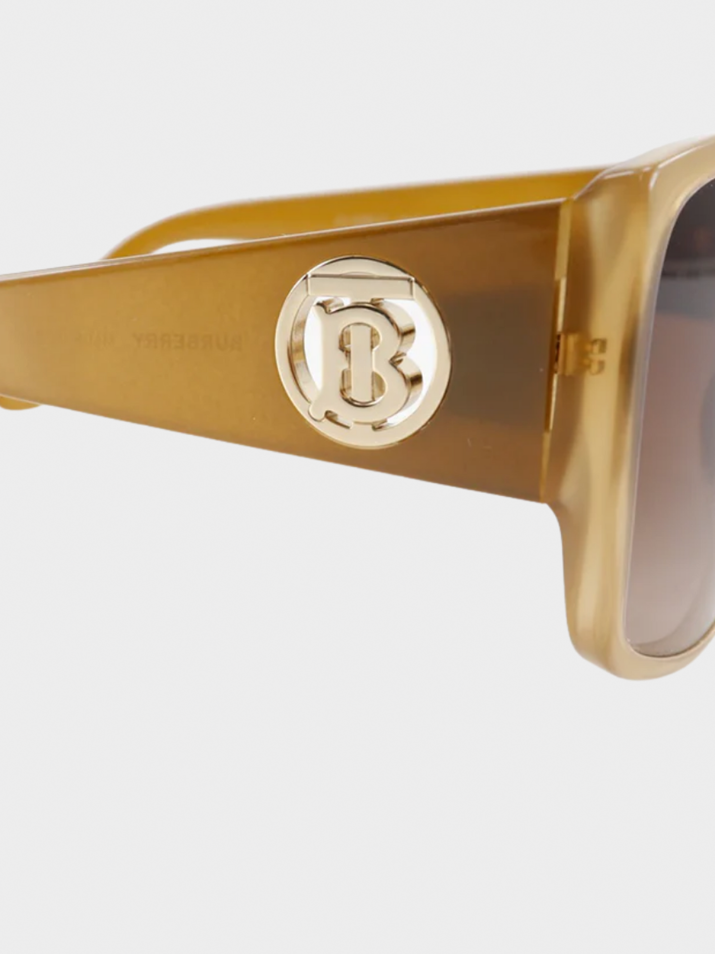 Burberry 2010s Brown TB Logo Sunglasses