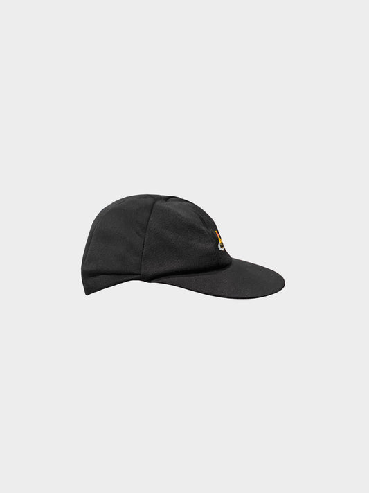 Vivienne Westwood 1990s Black Orb Logo Hat