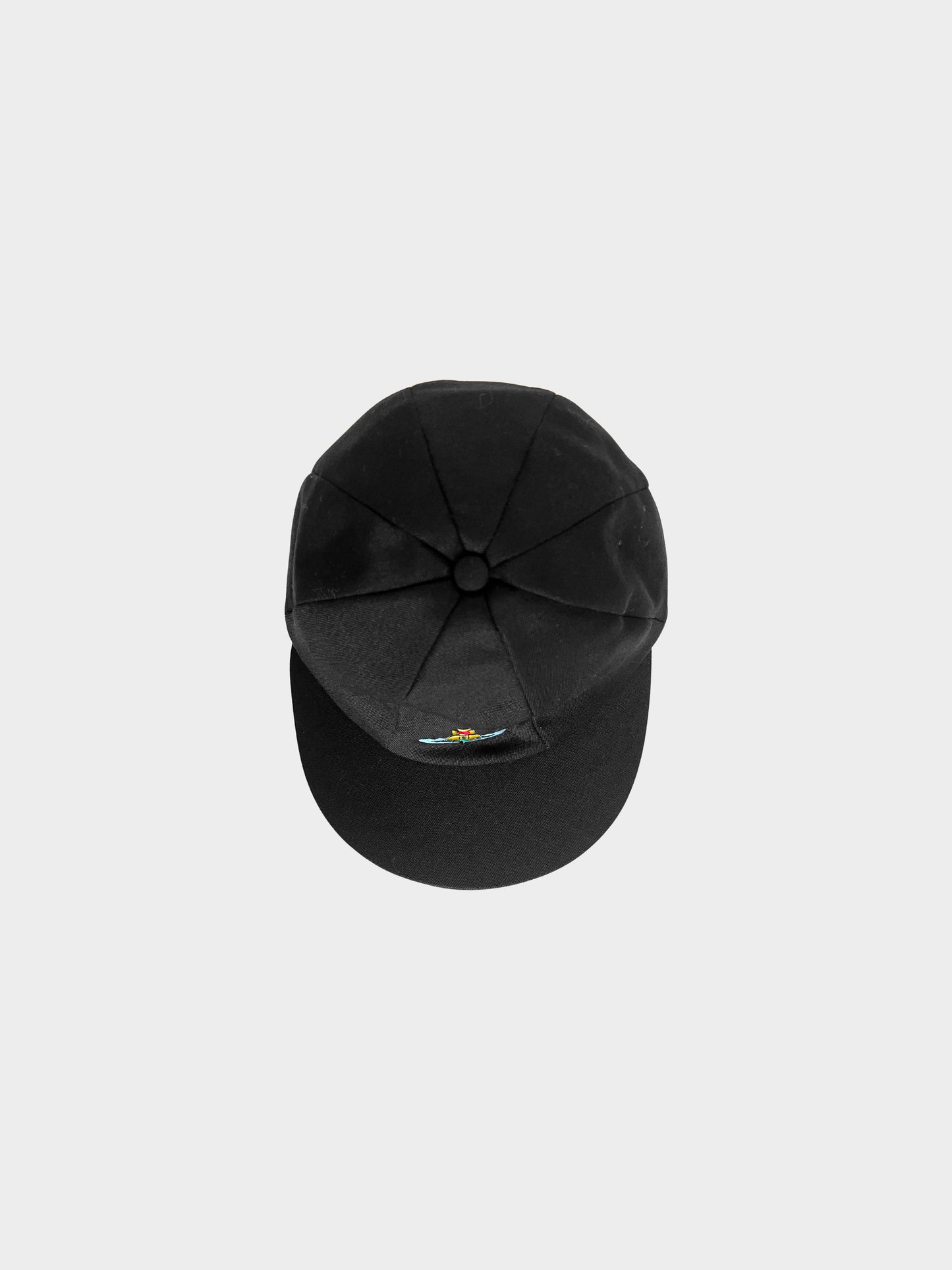 Vivienne Westwood 1990s Black Orb Logo Hat