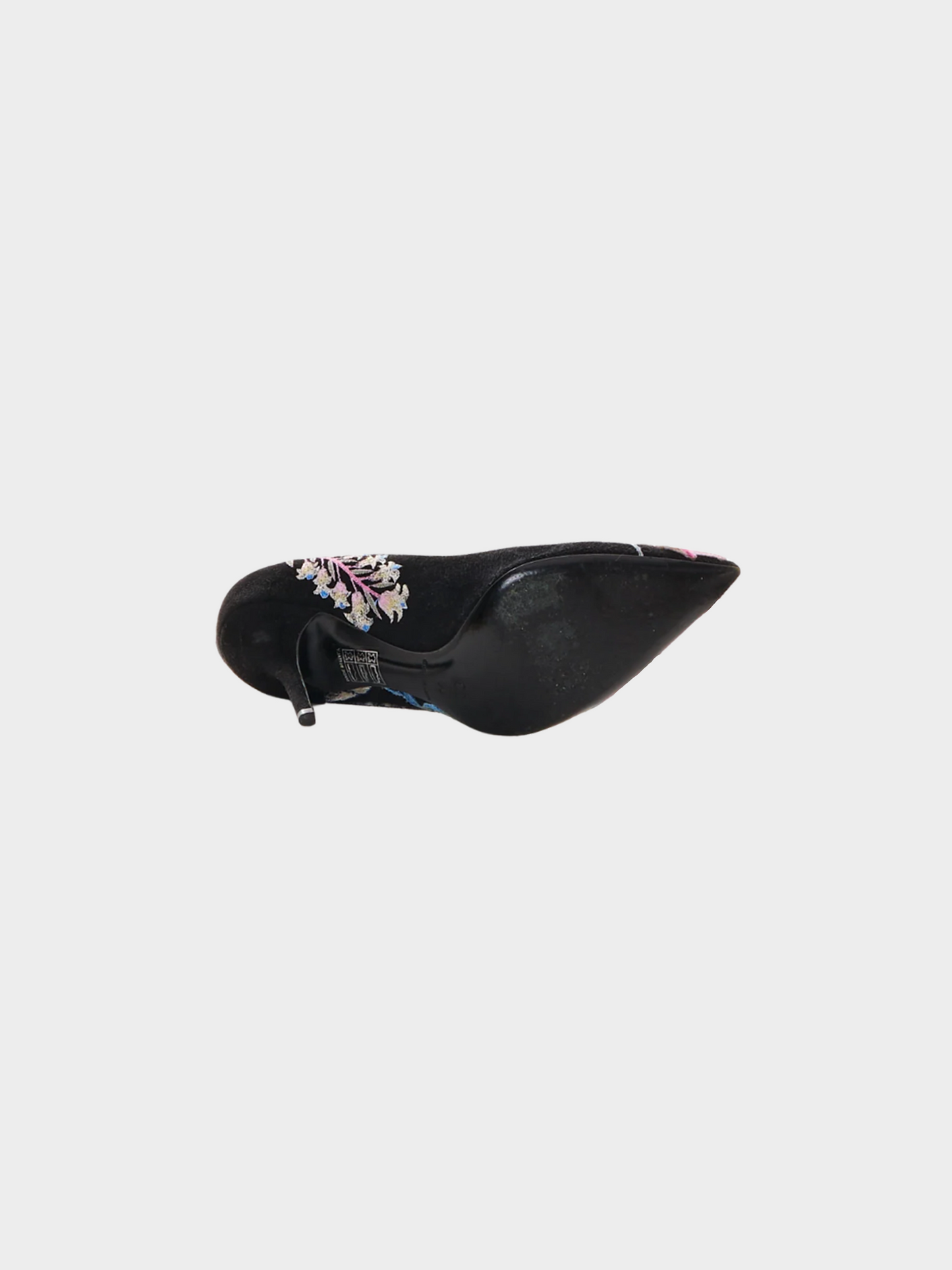 Christian Dior 2010s Declinaison Defile Suede Pumps