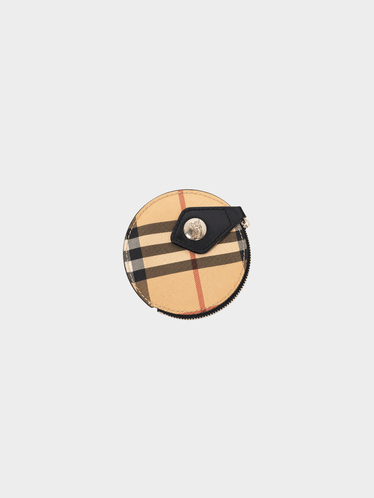 Burberry 2000s House Check Round Coin Purse