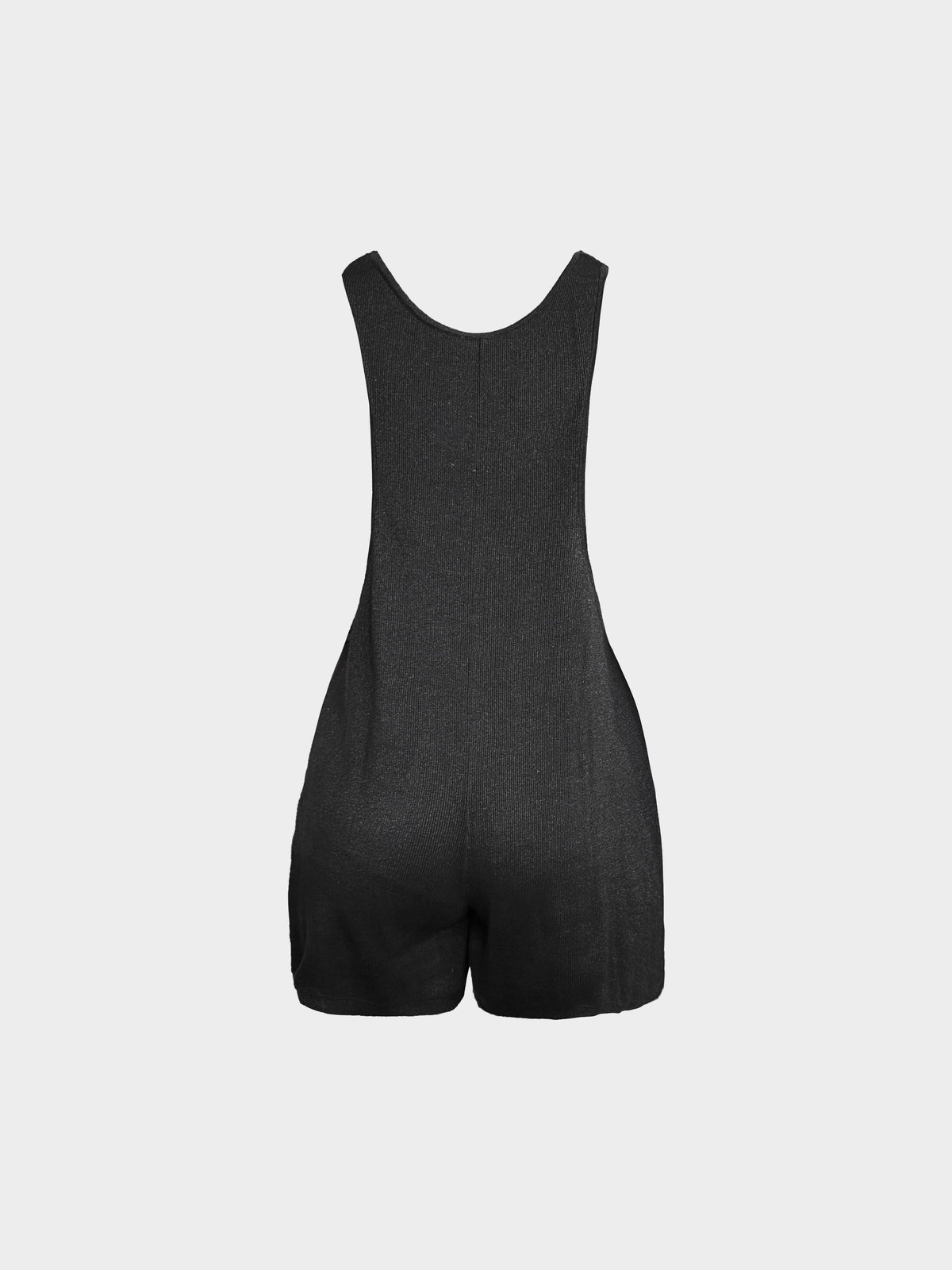 Chanel SS 2008 Black Knitted Silk Romper