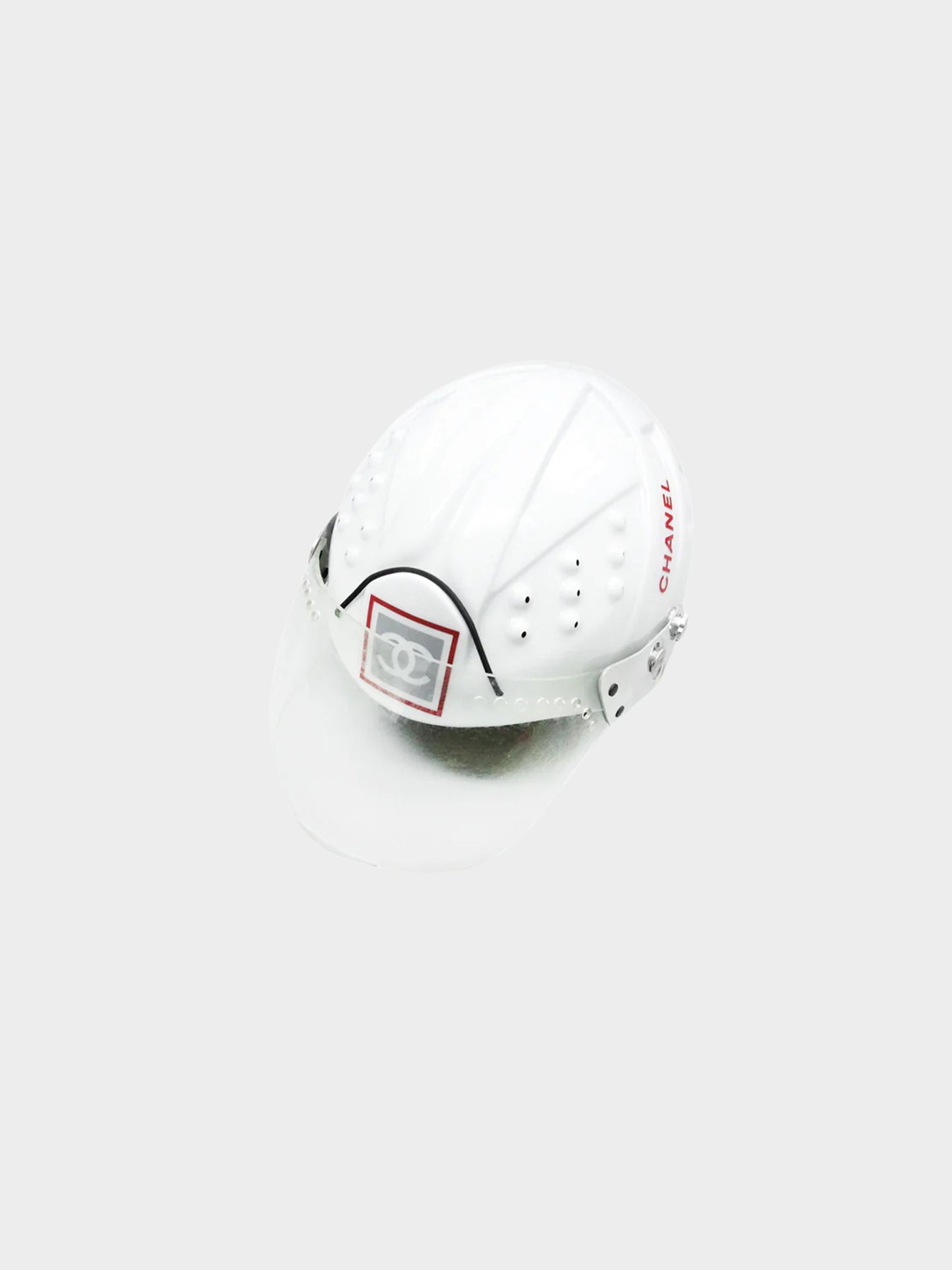 Chanel Sports Rare 1990s White Helmet