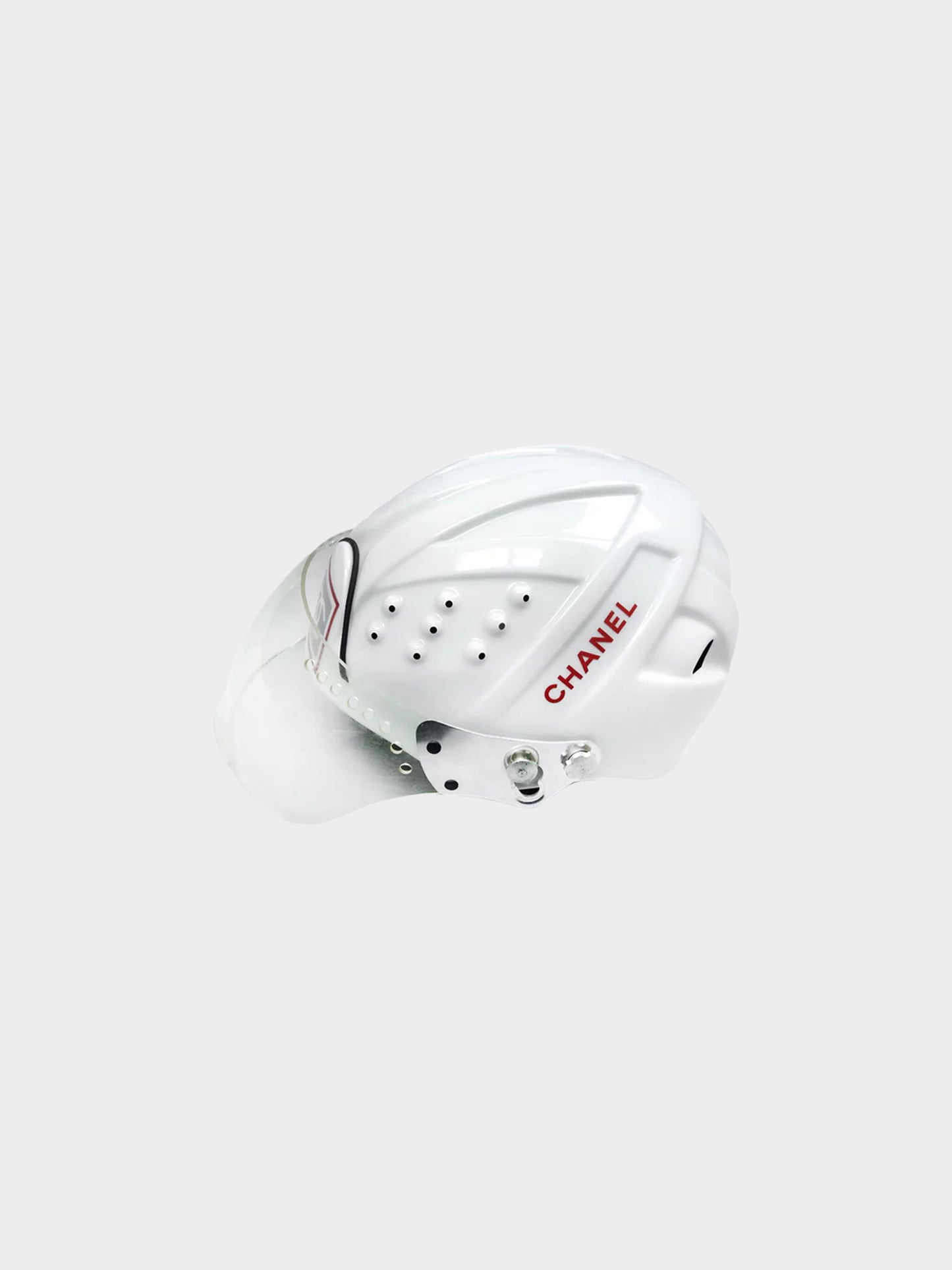 Chanel Sports Rare 1990s White Helmet