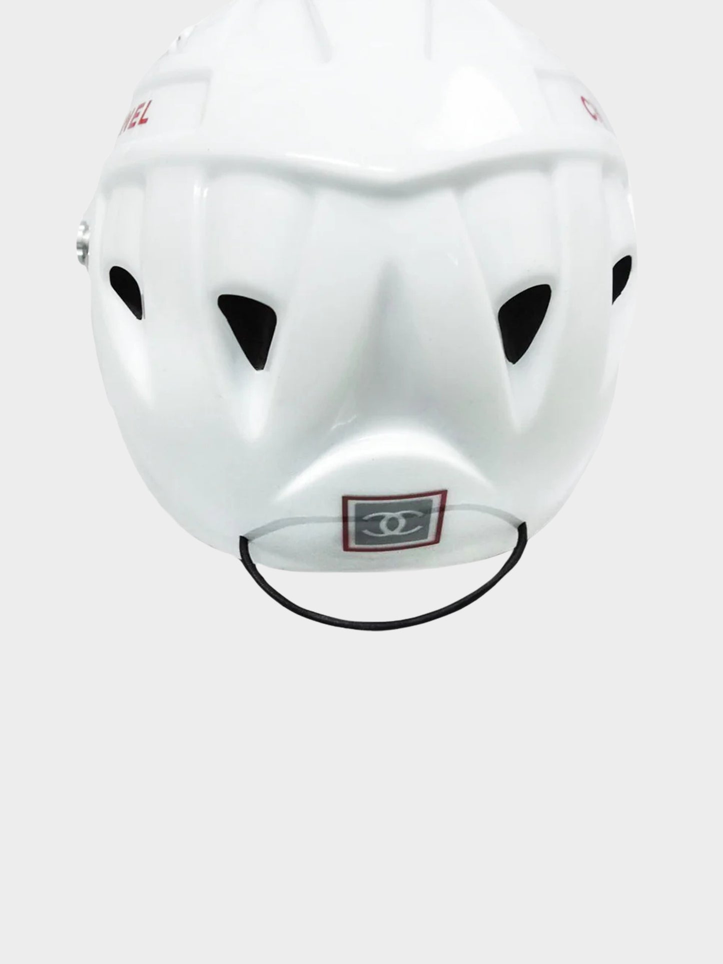 Chanel Sports Rare 1990s White Helmet