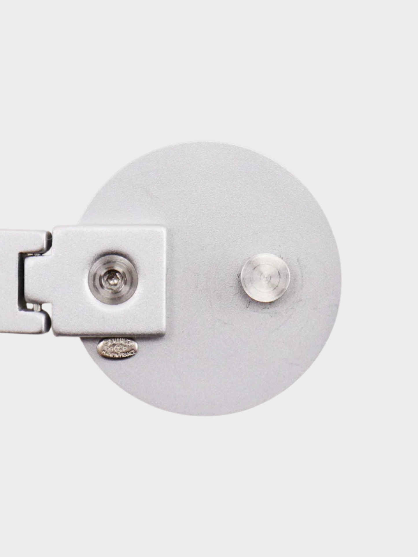 Chanel 1999 Silver CC Logo Linked Bracelet