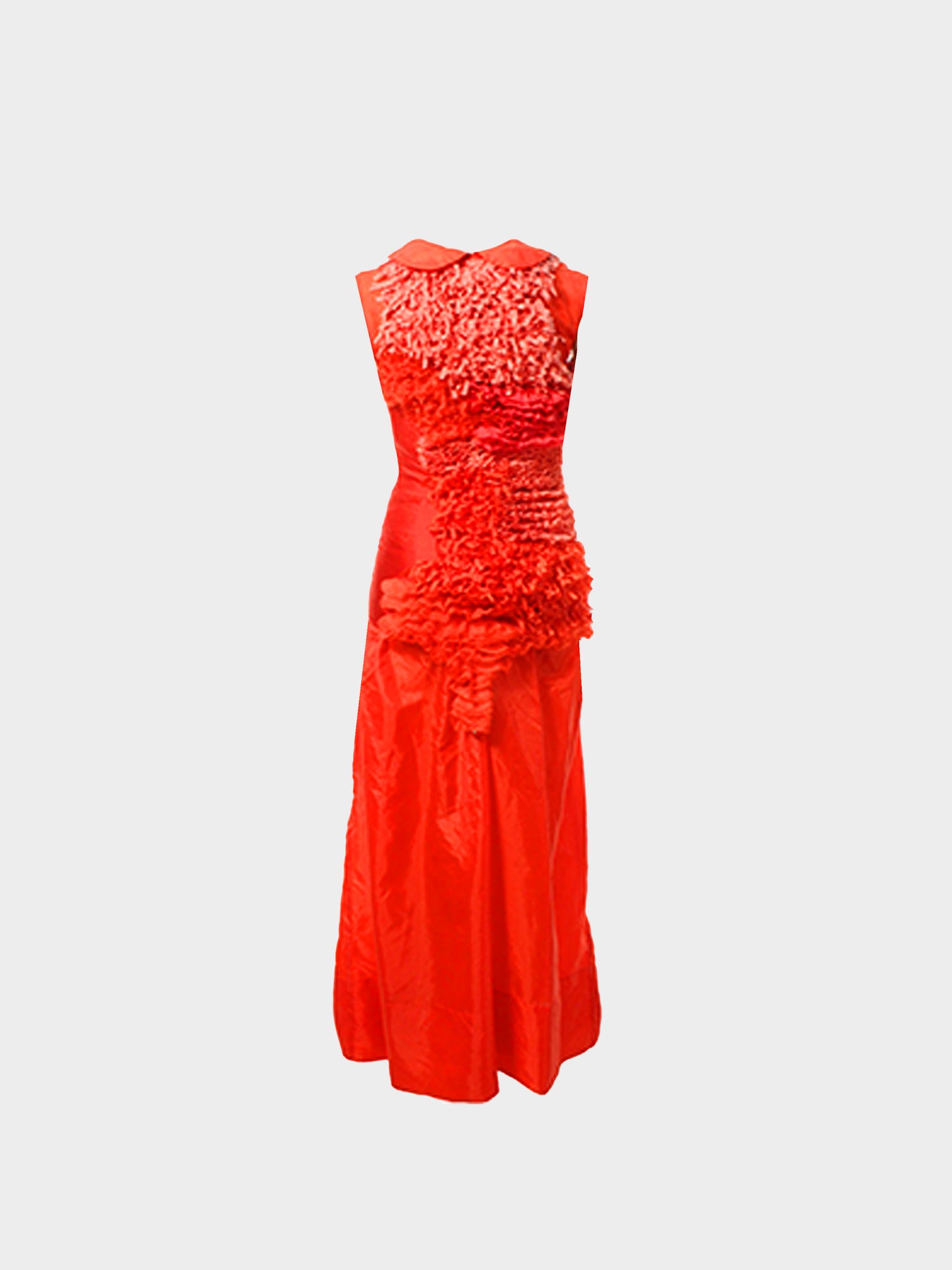 Comme des Garçons SS 2000 Red Ruffled Dress