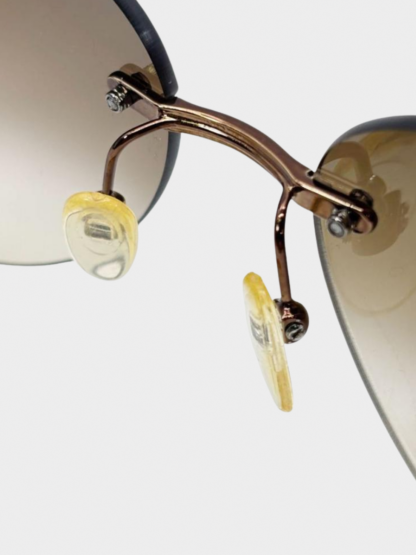 Celine 2000s Brown Tinted Sunglasses