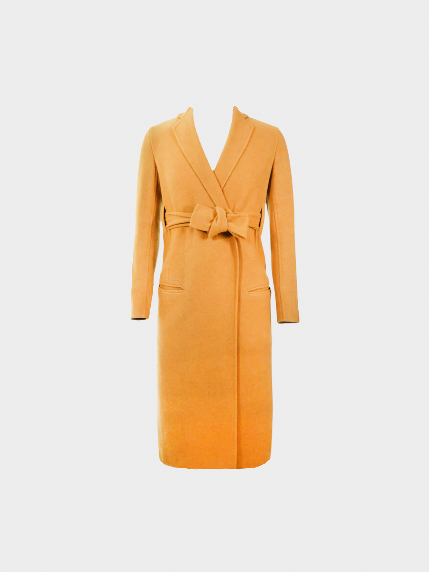 Celine by Phoebe Philo 2000s Tan Cashmere Coat