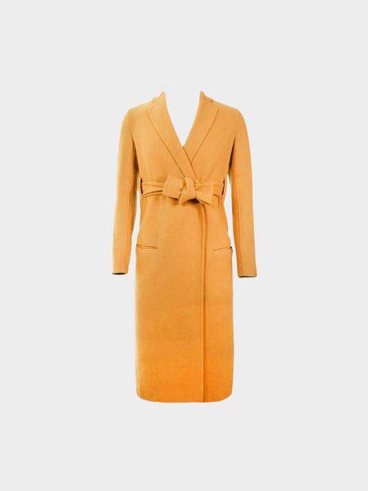 Celine by Phoebe Philo 2000s Tan Cashmere Coat