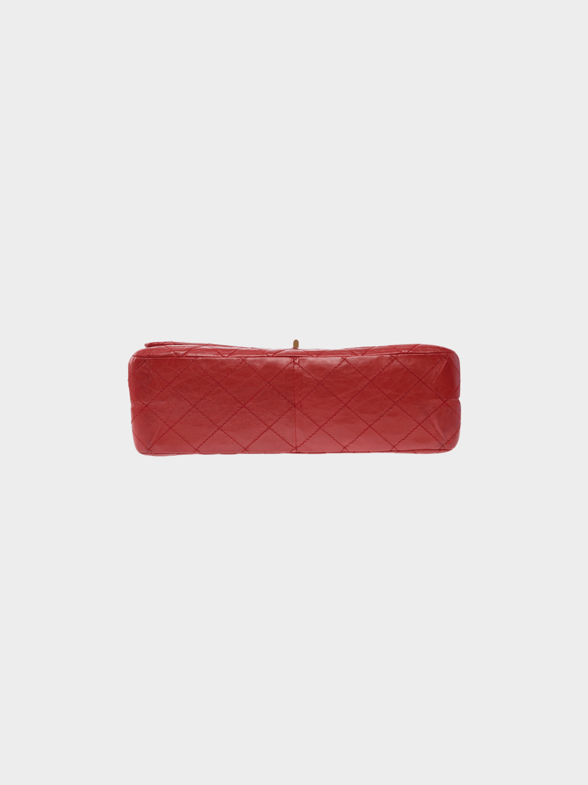 Chanel 2011 Red Lambskin Large 2.55 Bag