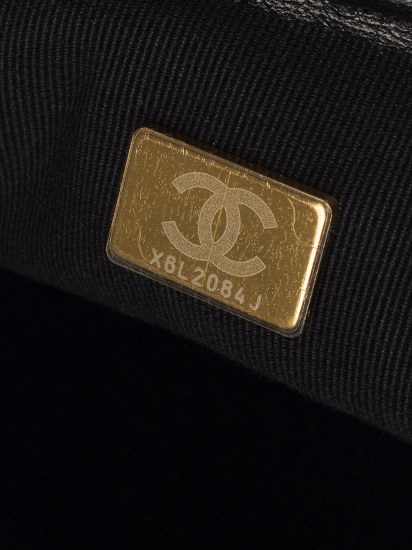 Chanel SS 2025 Black Leather Mesh Backpack