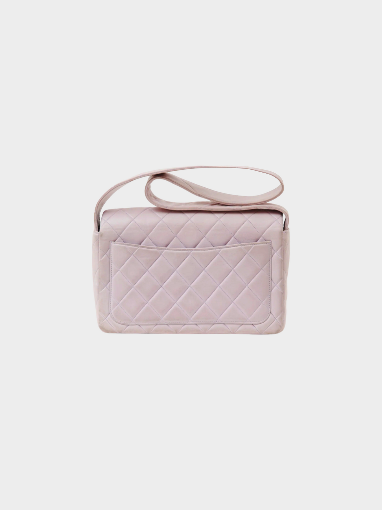 Chanel 2000s Pink Cambon Leather Shoulder Bag