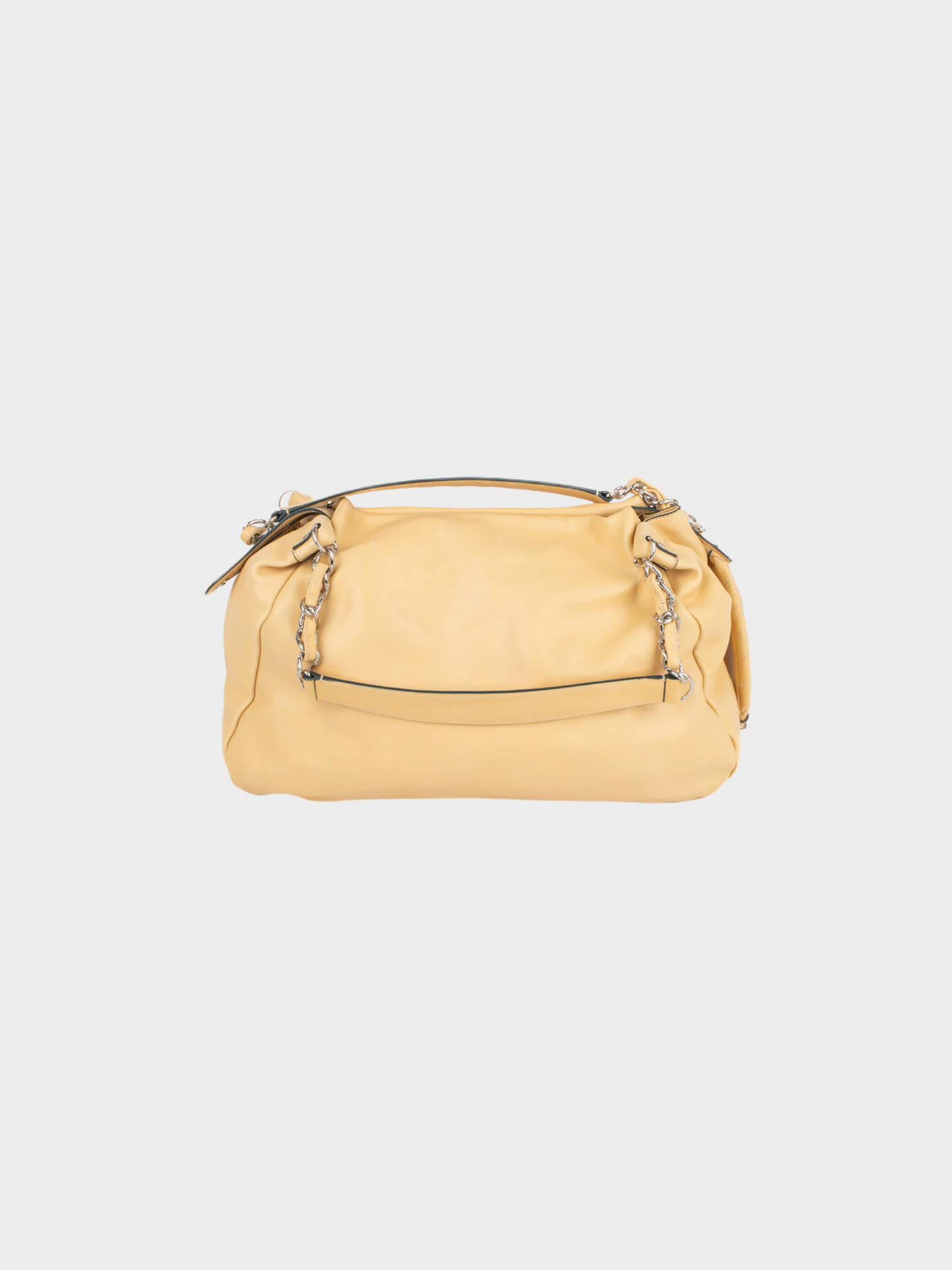 Chanel 2008-2009 Brown Lambskin Leather Bag