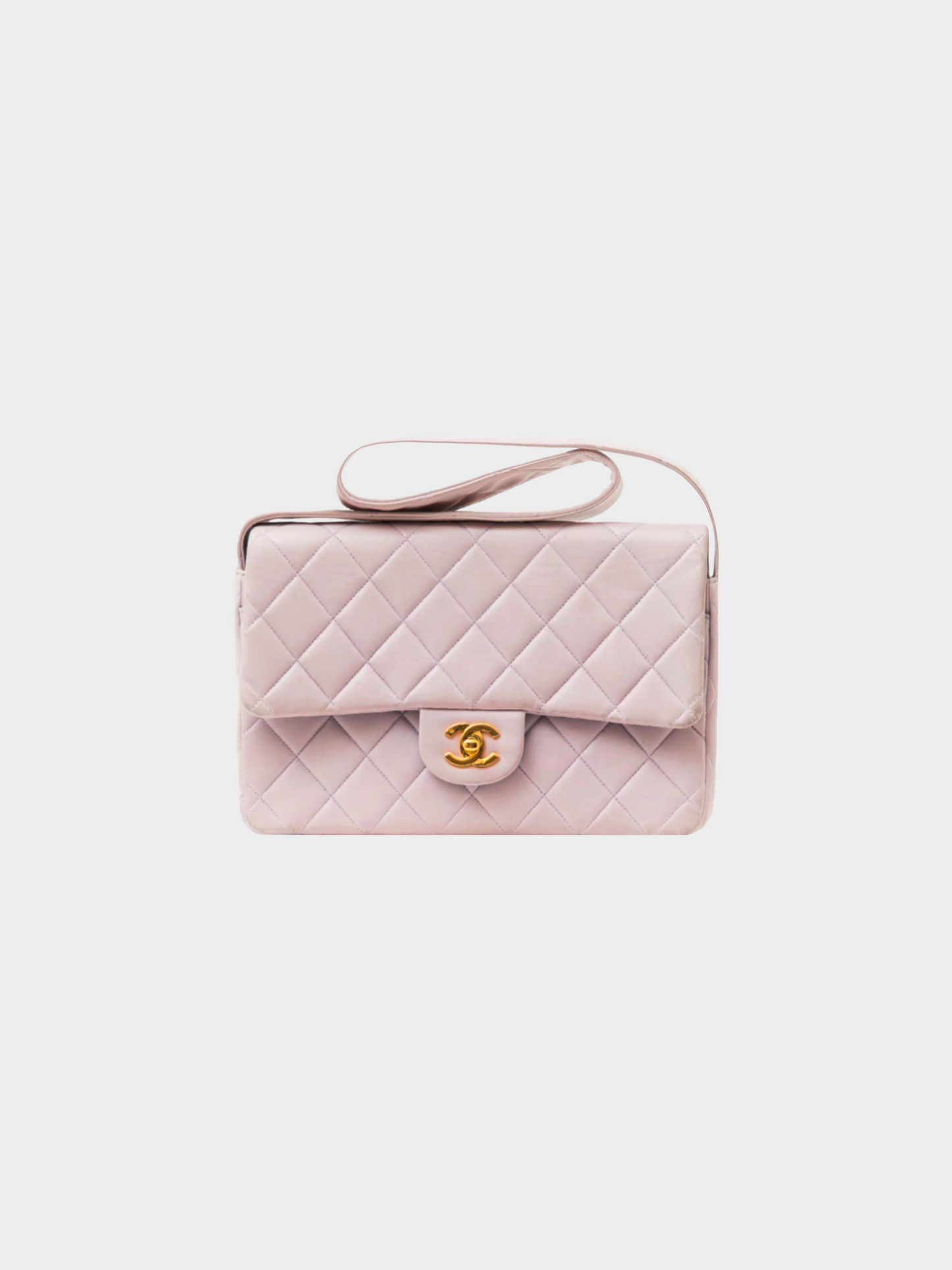 Chanel 2000s Pink Cambon Leather Shoulder Bag